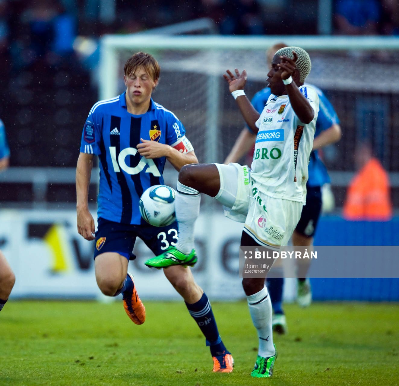 Emil Bergström, Djurgården och Eric Magloire Bassombeng,