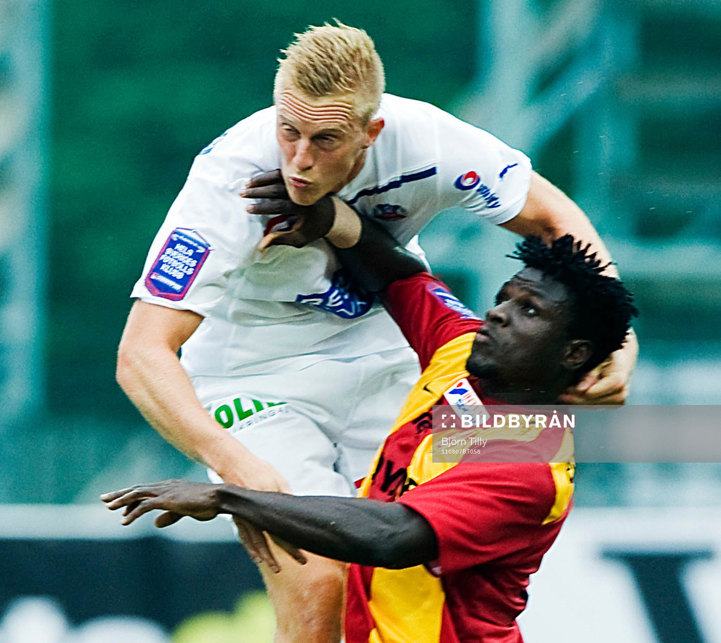 Peter Larsson, Helsingborg och Razak Omotoyossi, Syrianska