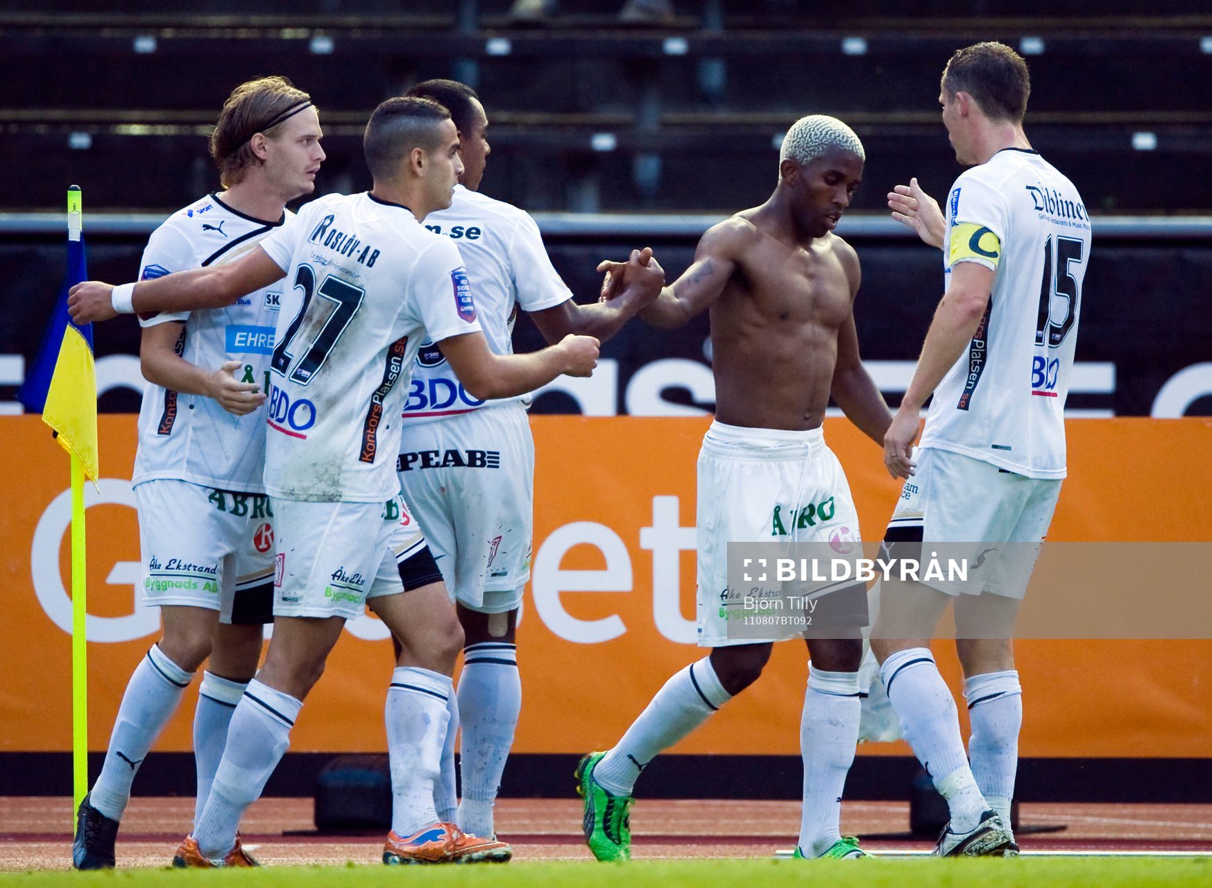  Eric Magloire Bassombeng, GAIS, glädje, jubel.