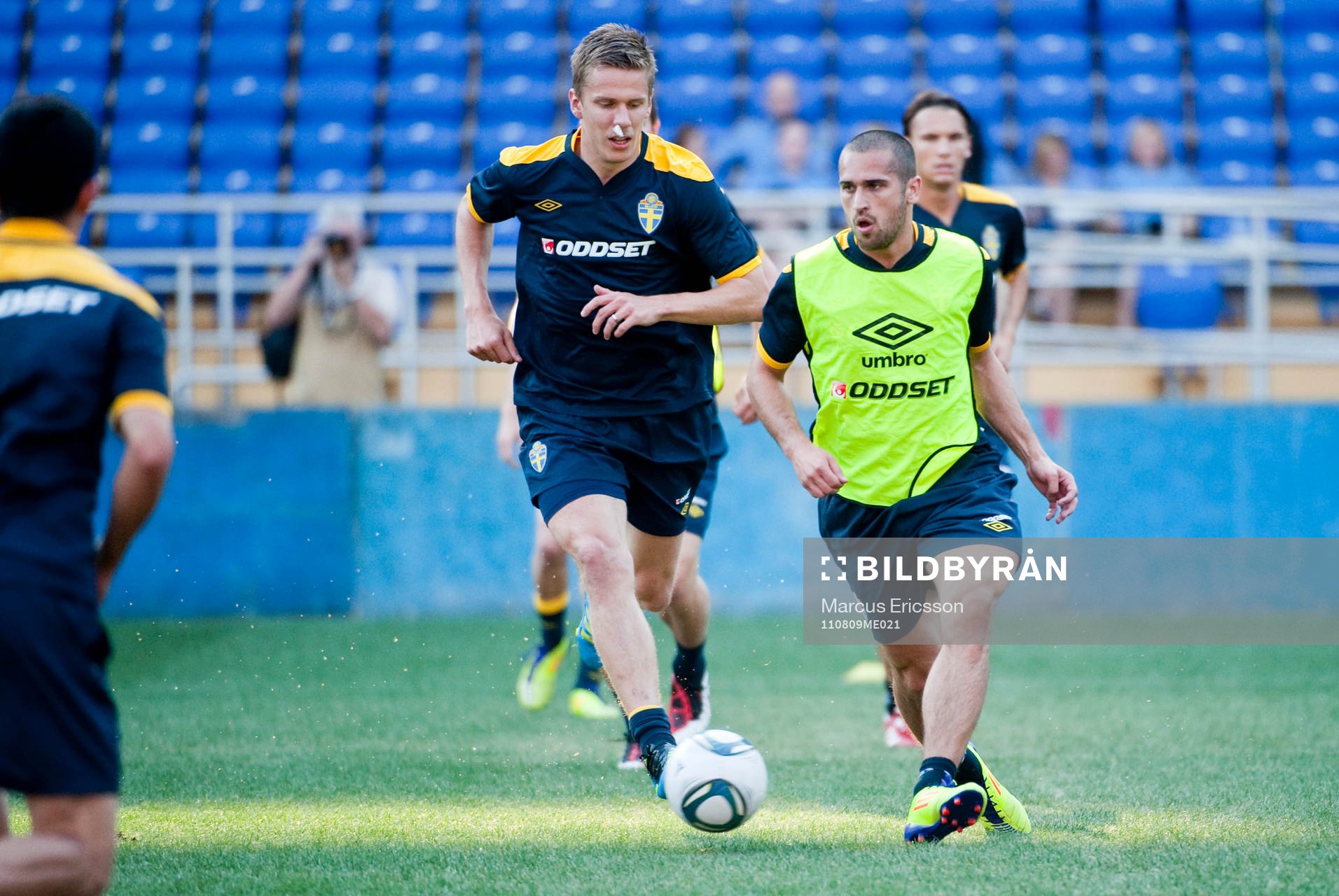Pontus Wernbloom och Emir Bajrami