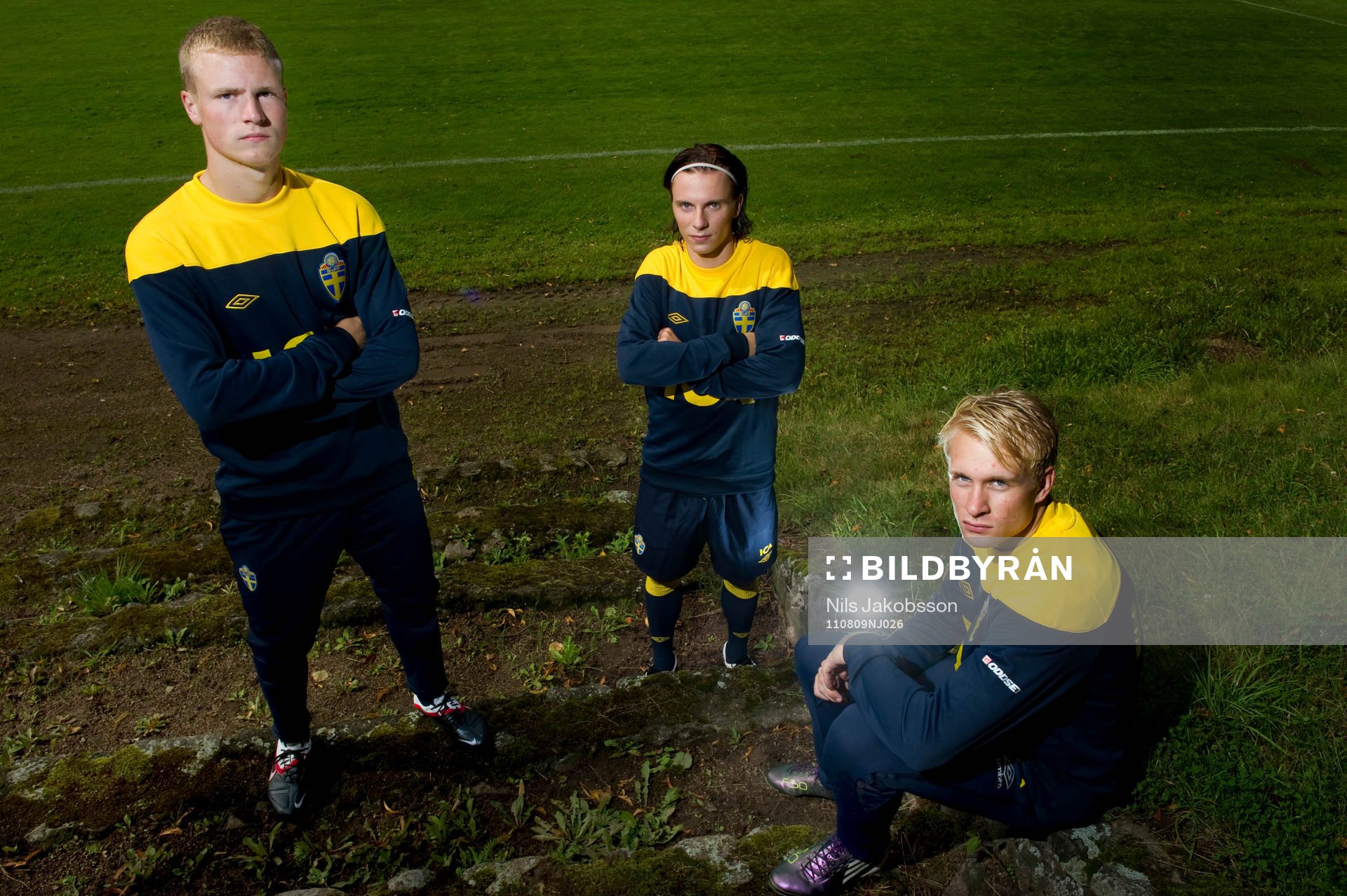 Oscar Hiljemark, Niklas Hult, Johan Larsson, alla Elfsborg
