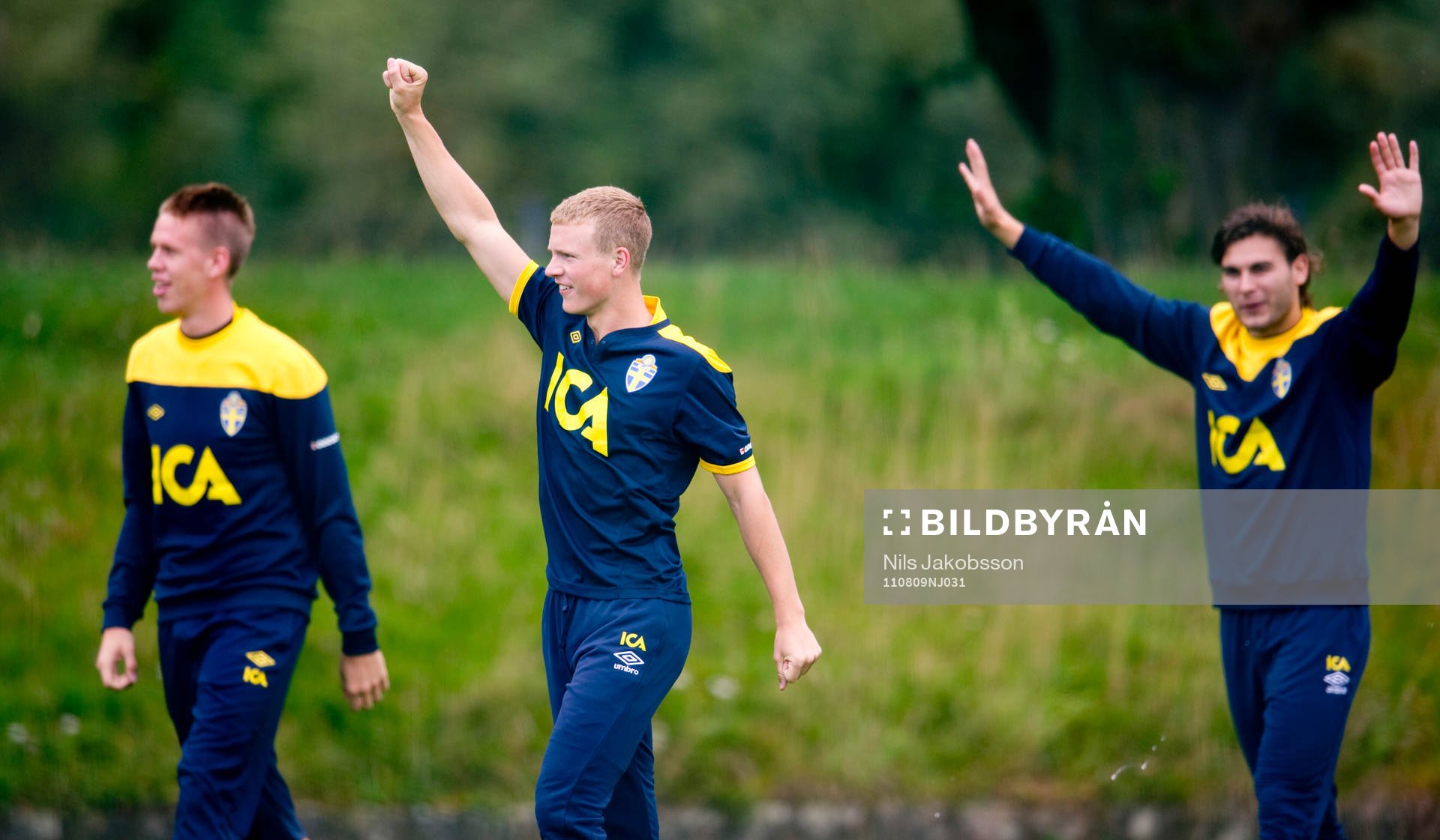 Pontus Jansson, Oscar Hiljemark, Astrit Ajdarevic