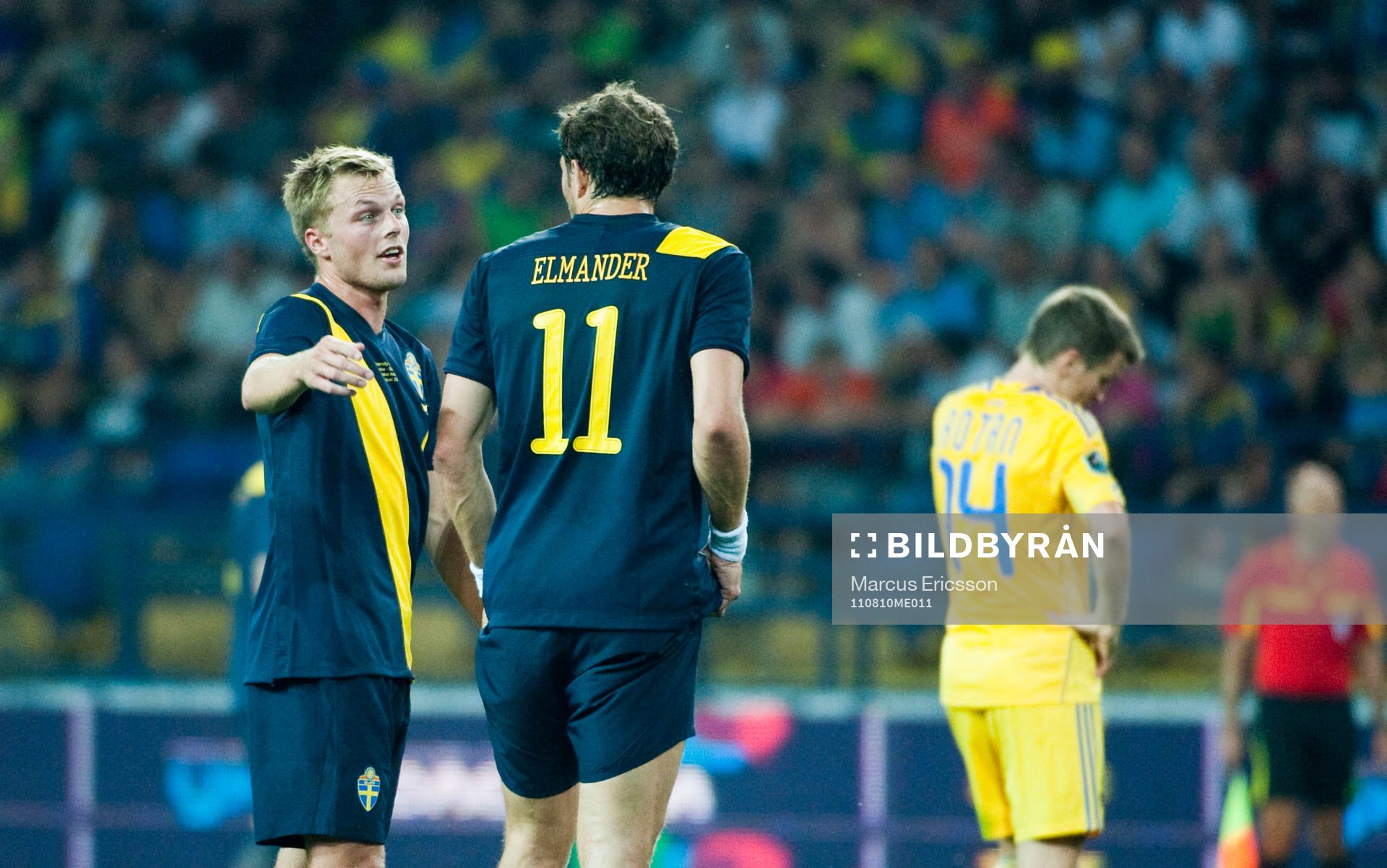 Sebastian Larsson och johan Elmander