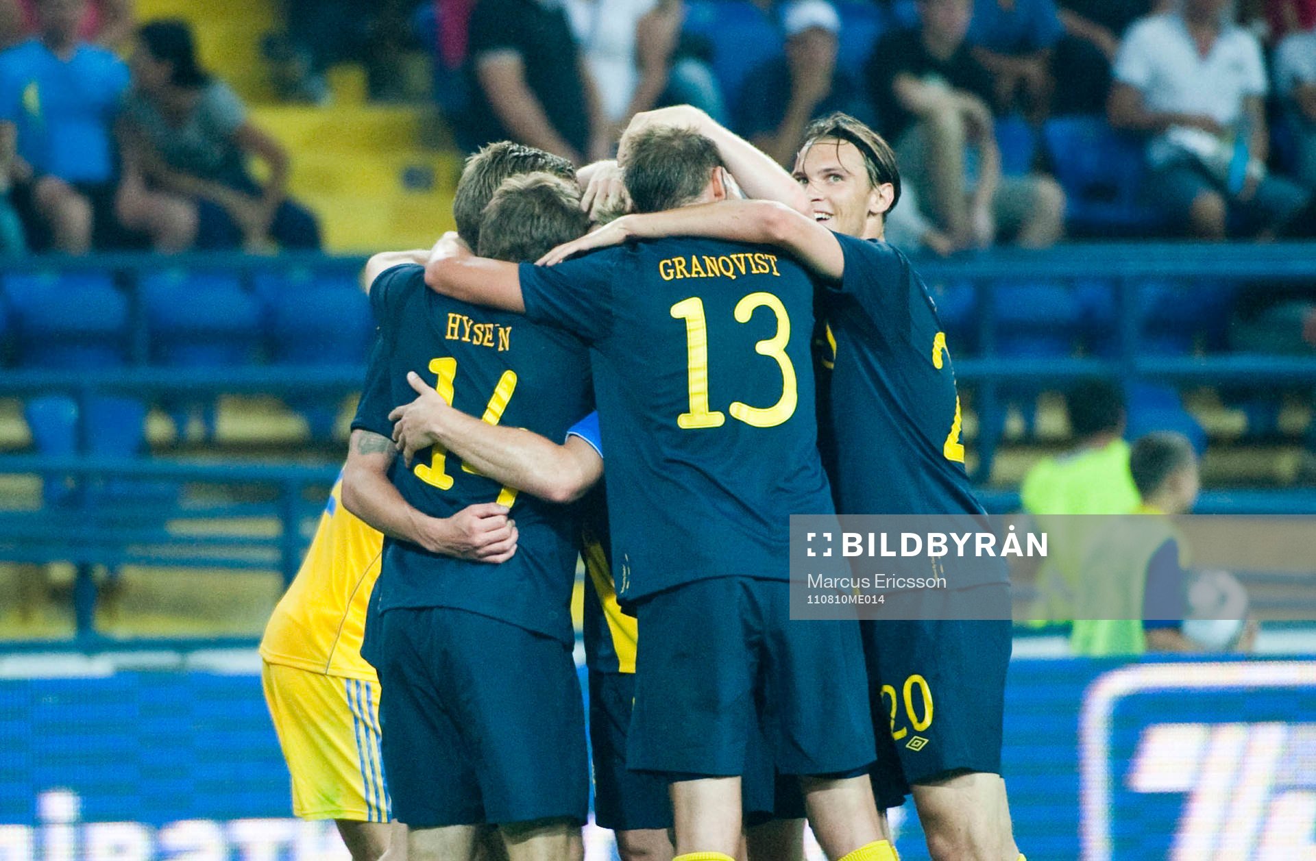 Tobias Hysén, Sverige (Jubel)