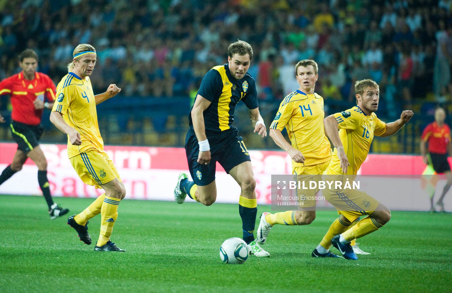 Johan Elmander, Sverige