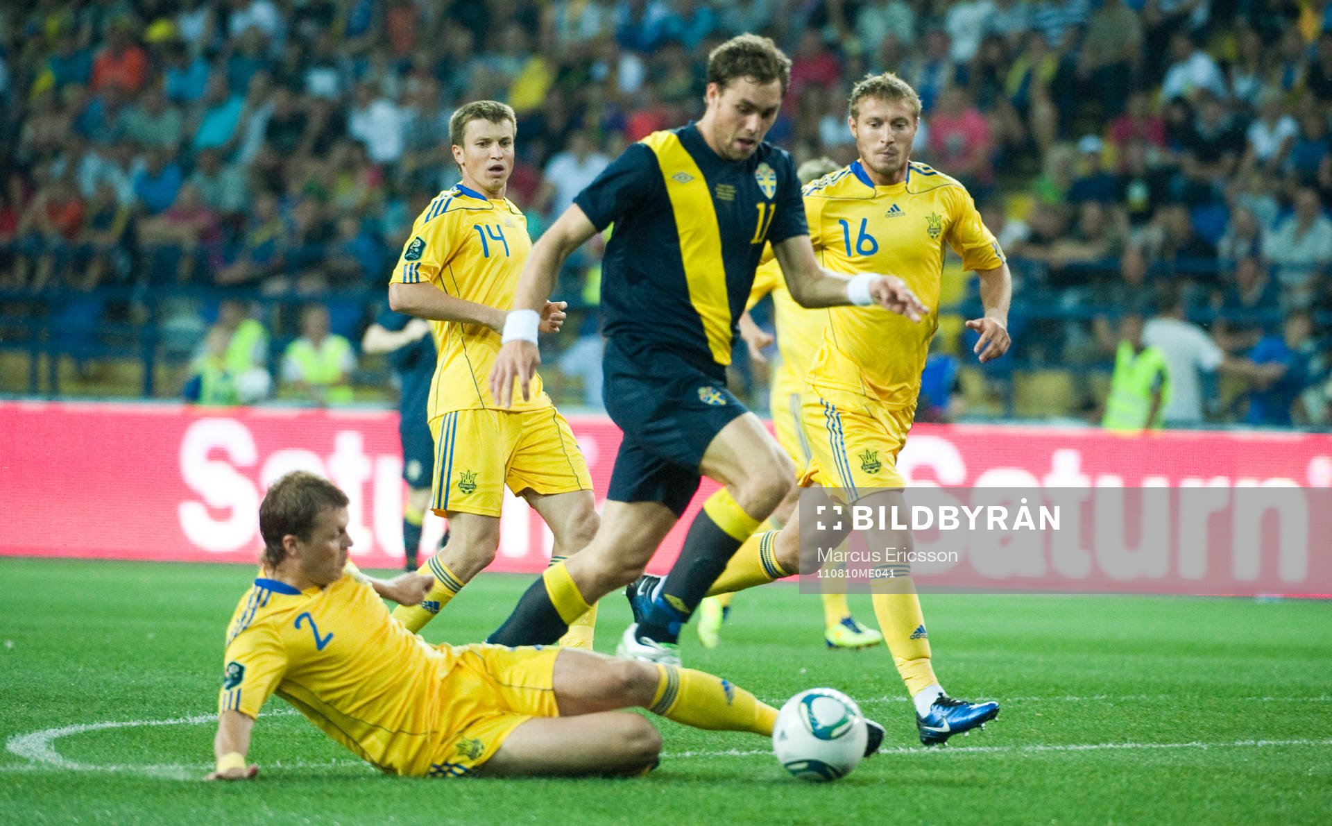 Johan Elmander, Sverige