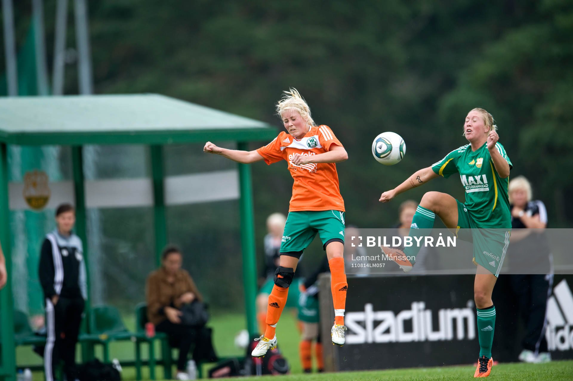 Fotboll dam, division 3, småklubbs, Åhus - Wä