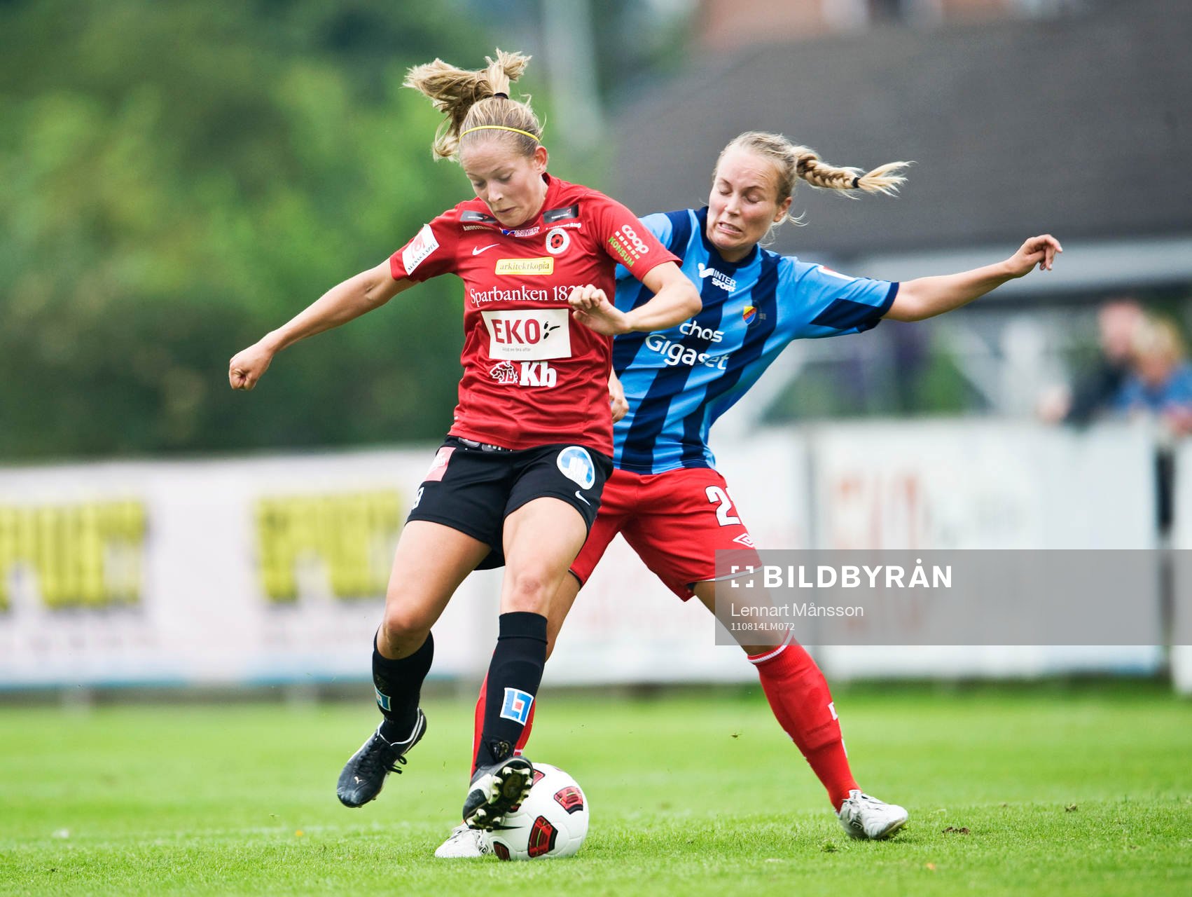 Sandra Betschart, Kristianstad och Dora Maria Larusdottir,