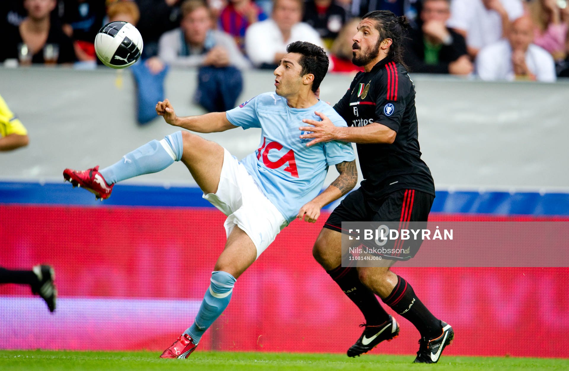 Jiloan Hamad, Malmö FF, Gennaro Gattusi, AC Milan