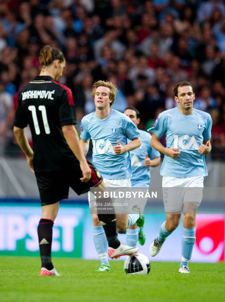 Tobias Malm, Malmö FF, Zlatan Ibrahimovic, AC Milan, depp