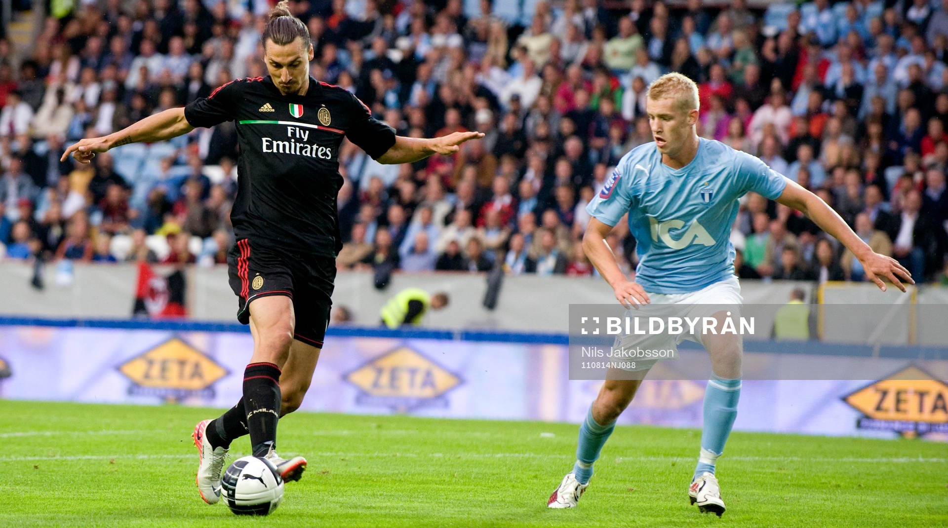Zlatan Ibrahimovic, AC Milan, Filip Helander, Malmö FF