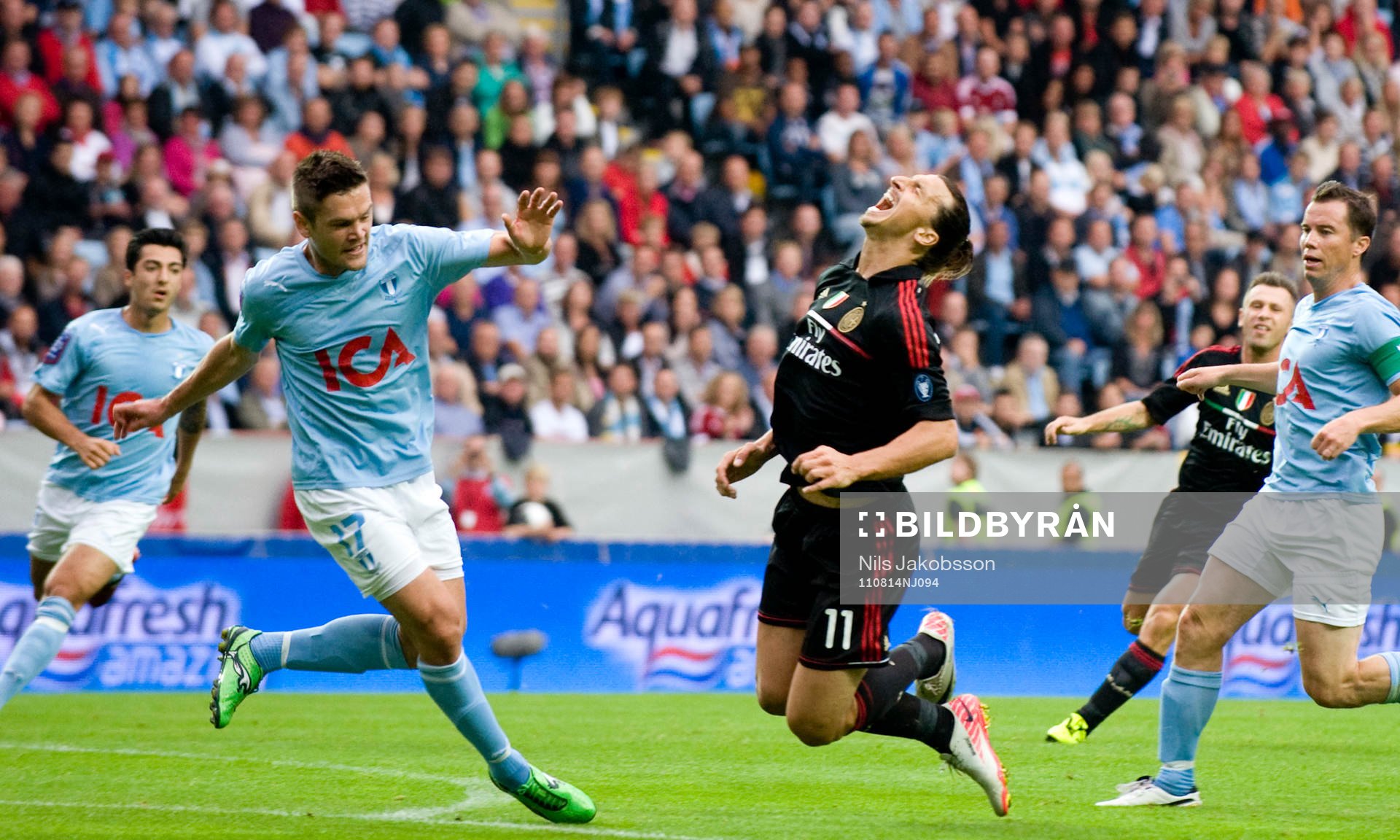 Ivo Pekalski, Malmö FF och Zlatan Ibrahimovic, Milan