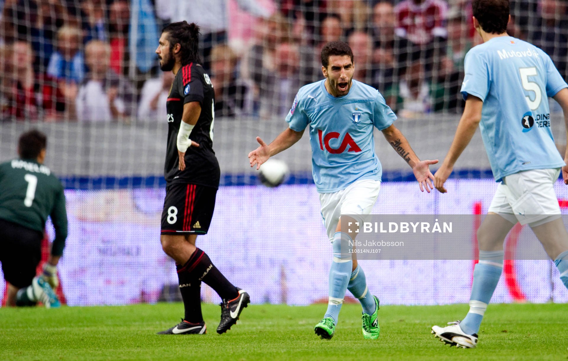 Jimmy Durmaz, Malmö FF jubel