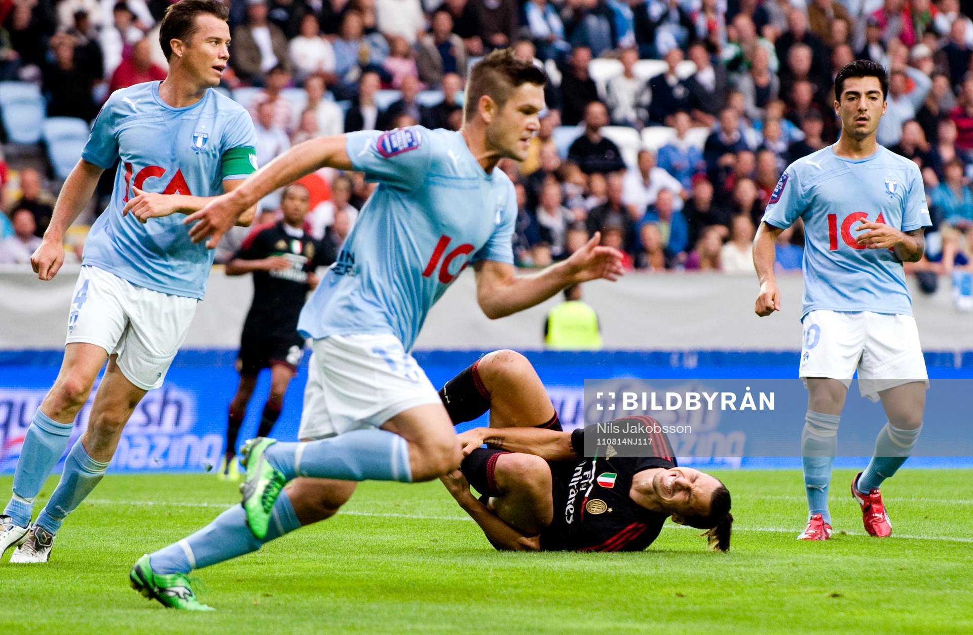Ivo Pekalski, Malmö FF och Zlatan Ibrahimovic, Milan