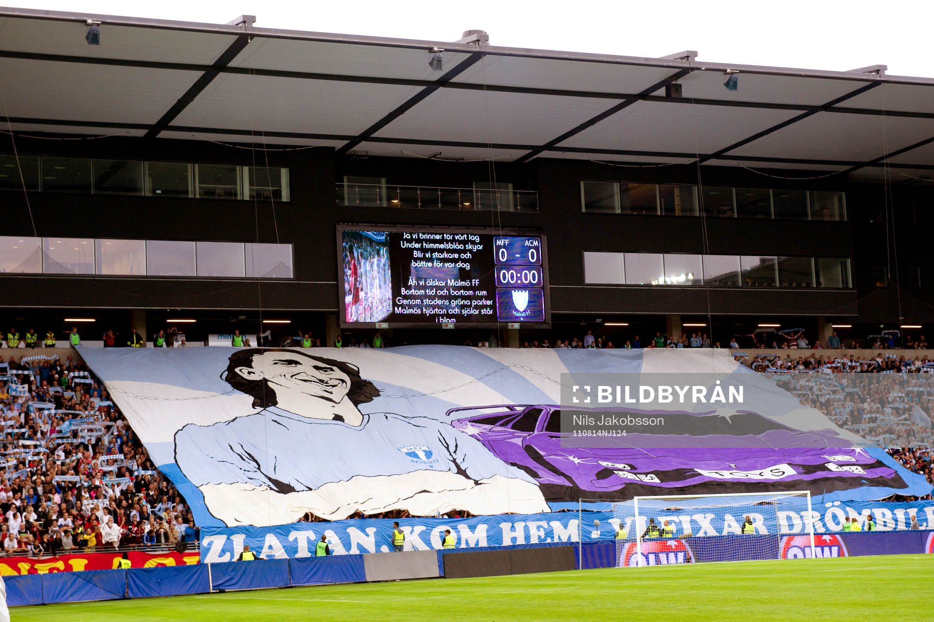 Tifo, Zlatan Ibrahimovic