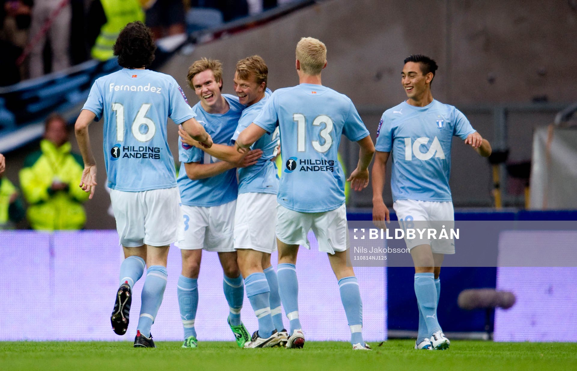 Filip Malm, Malmö FF jubel