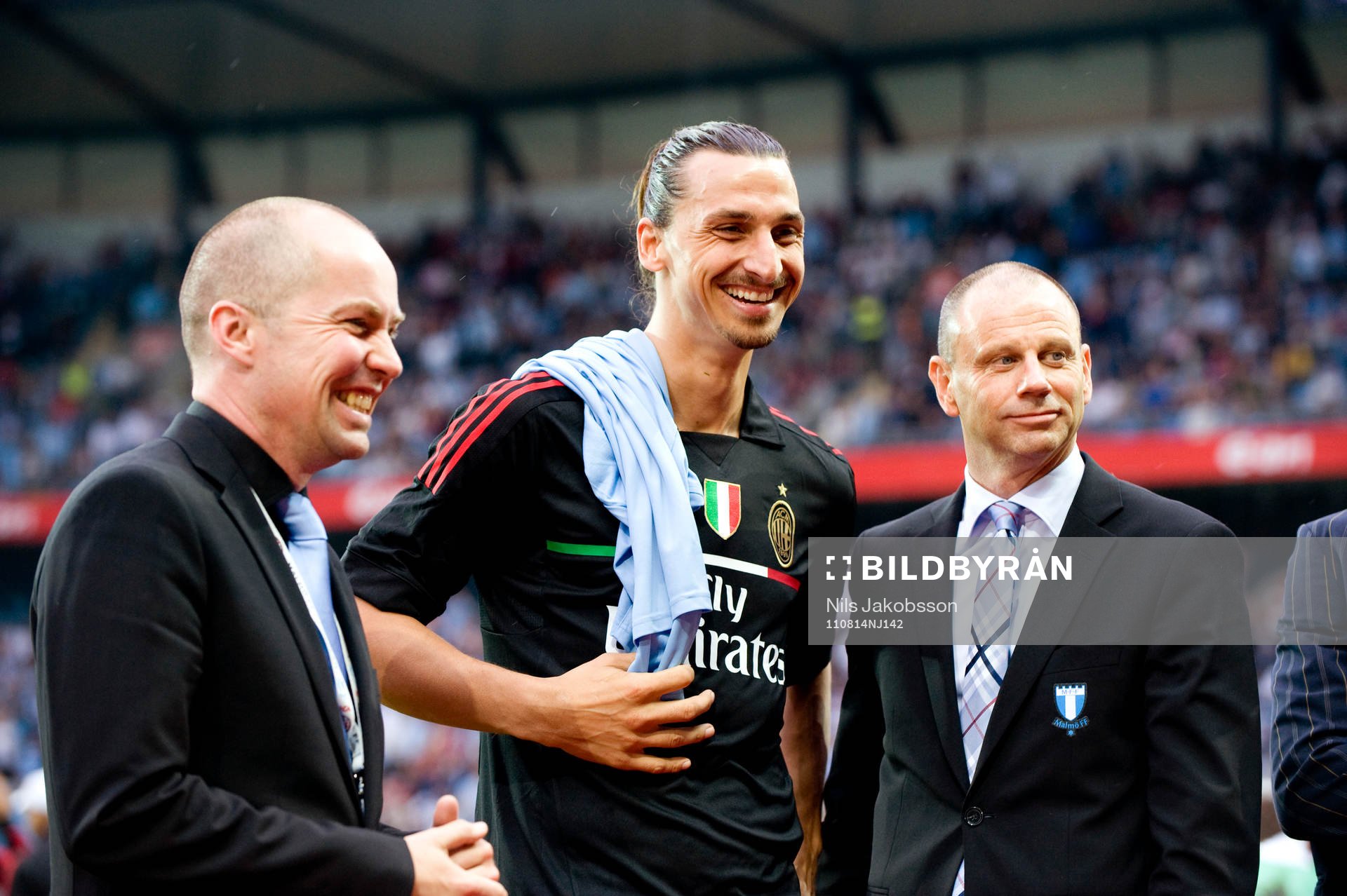 Zlatan Ibrahimovic, AC Milan Håkan Jeppsson,  ordförande