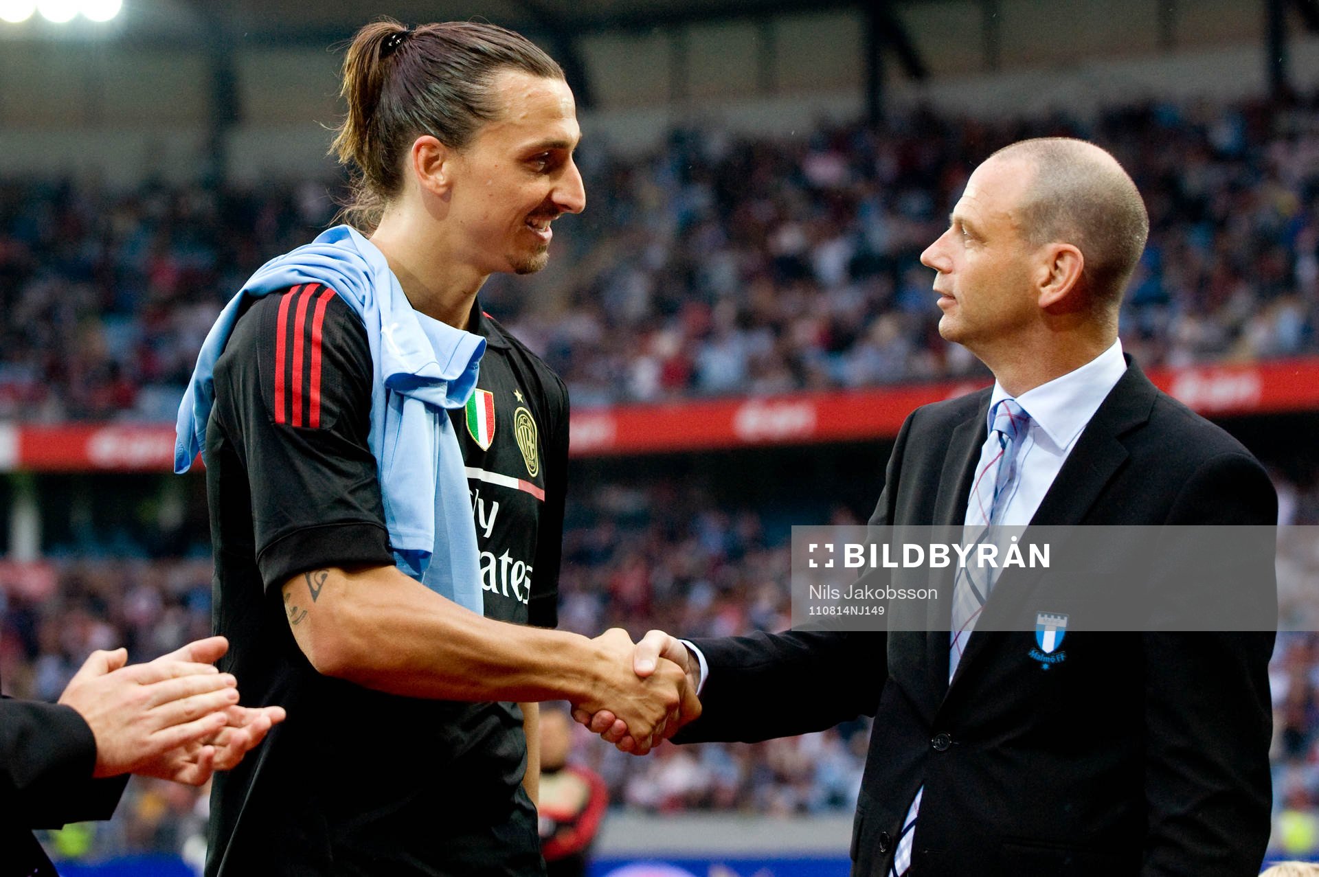 Zlatan Ibrahimovic, AC Milan Håkan Jeppsson,  ordförande