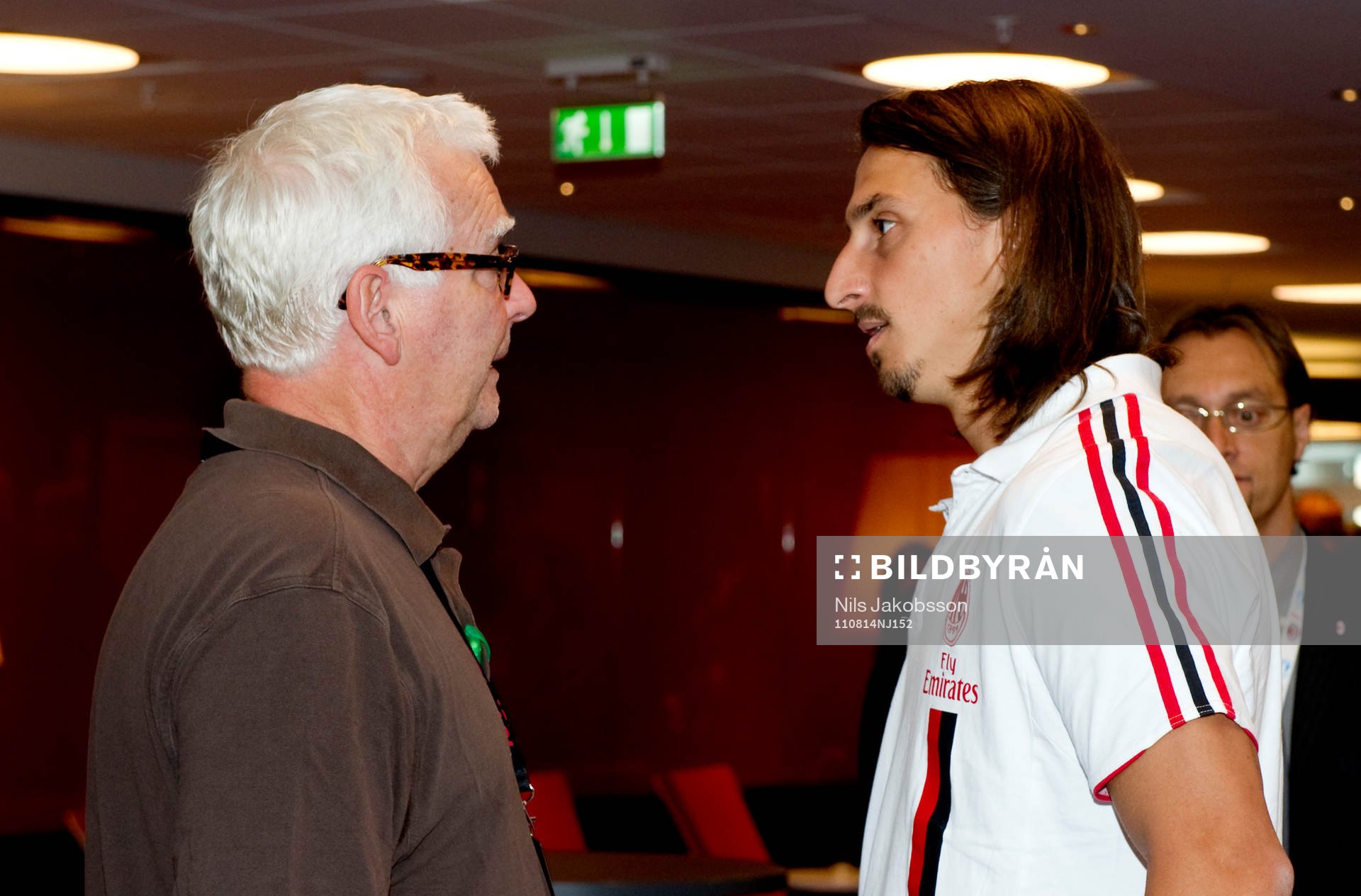 Presskonferens, Zlatan Ibrahimovic träffar journalisten