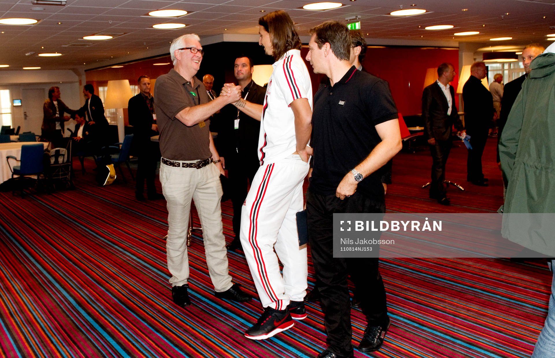 Presskonferens, Zlatan Ibrahimovic träffar journalisten