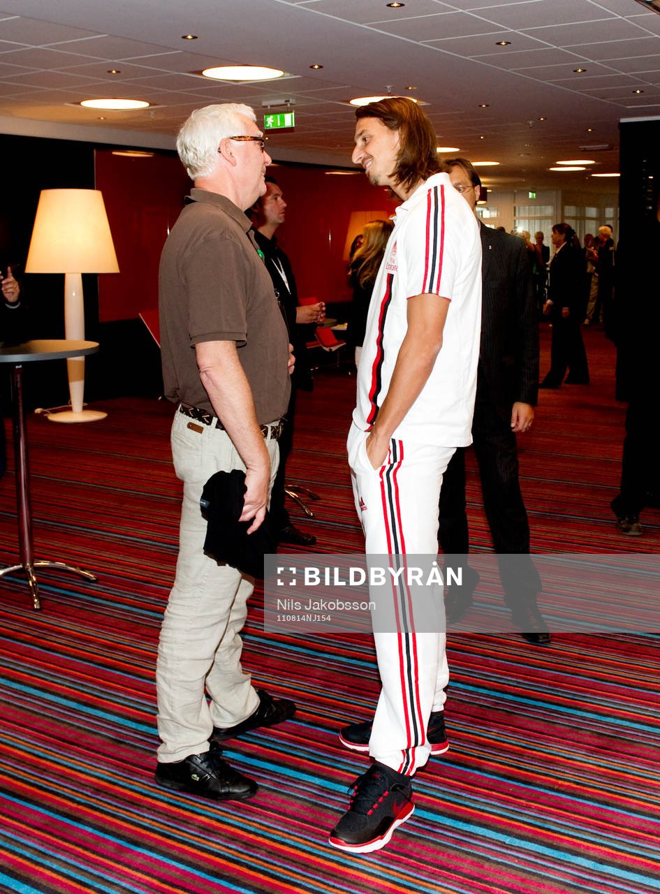Presskonferens, Zlatan Ibrahimovic träffar journalisten