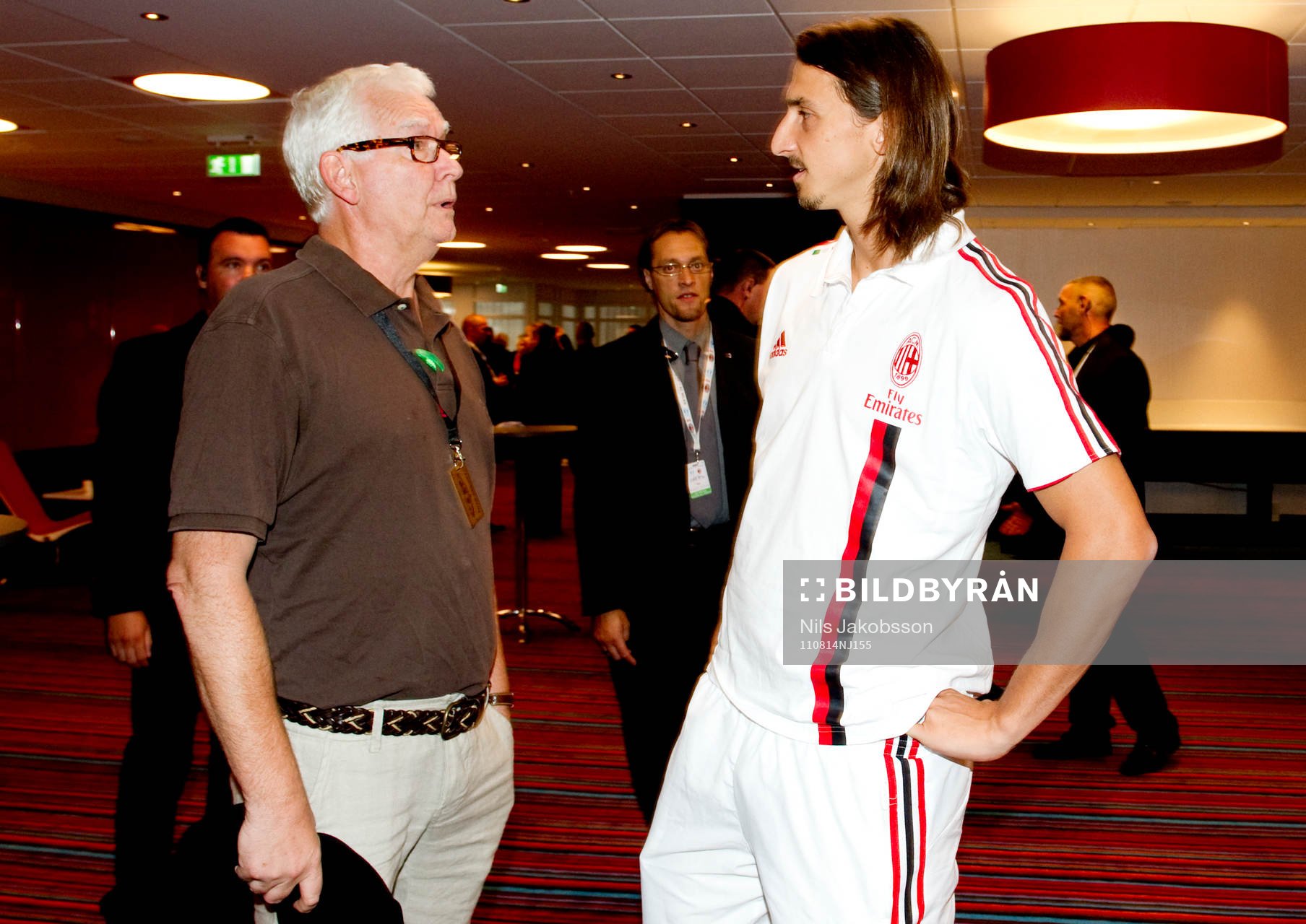 Presskonferens, Zlatan Ibrahimovic träffar journalisten