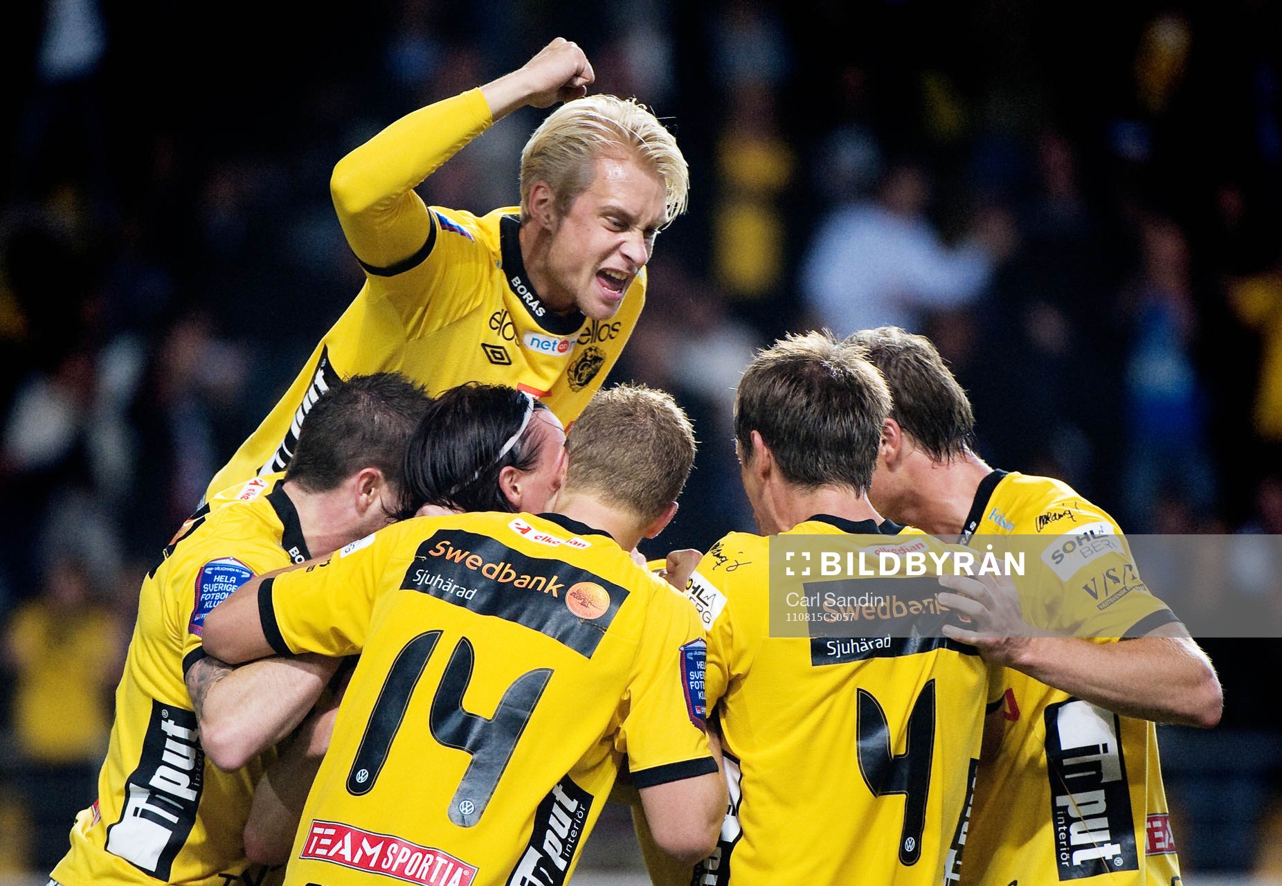Johan Larsson, Elfsborg, glädje, jubel