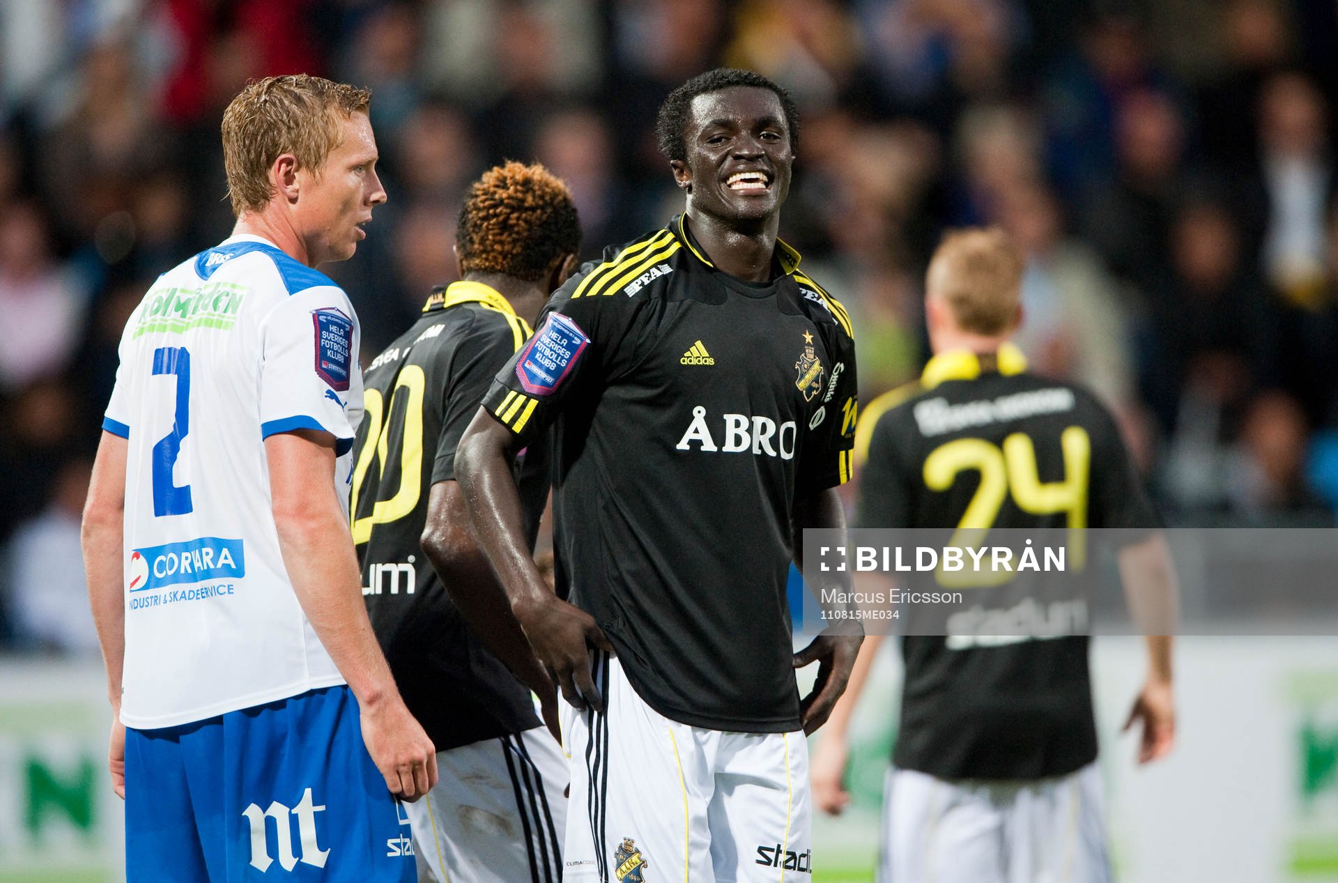 Kwame Karikari, AIK, glädje, jubel