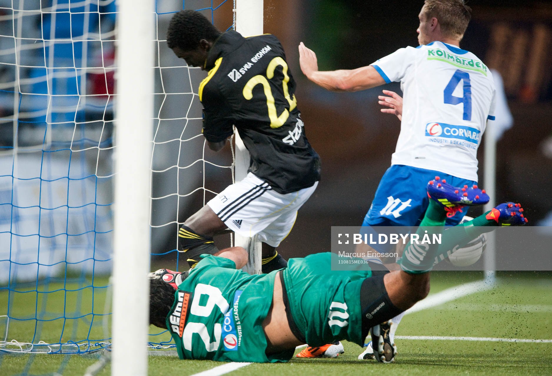 Kwame Karikari, AIK, i mål