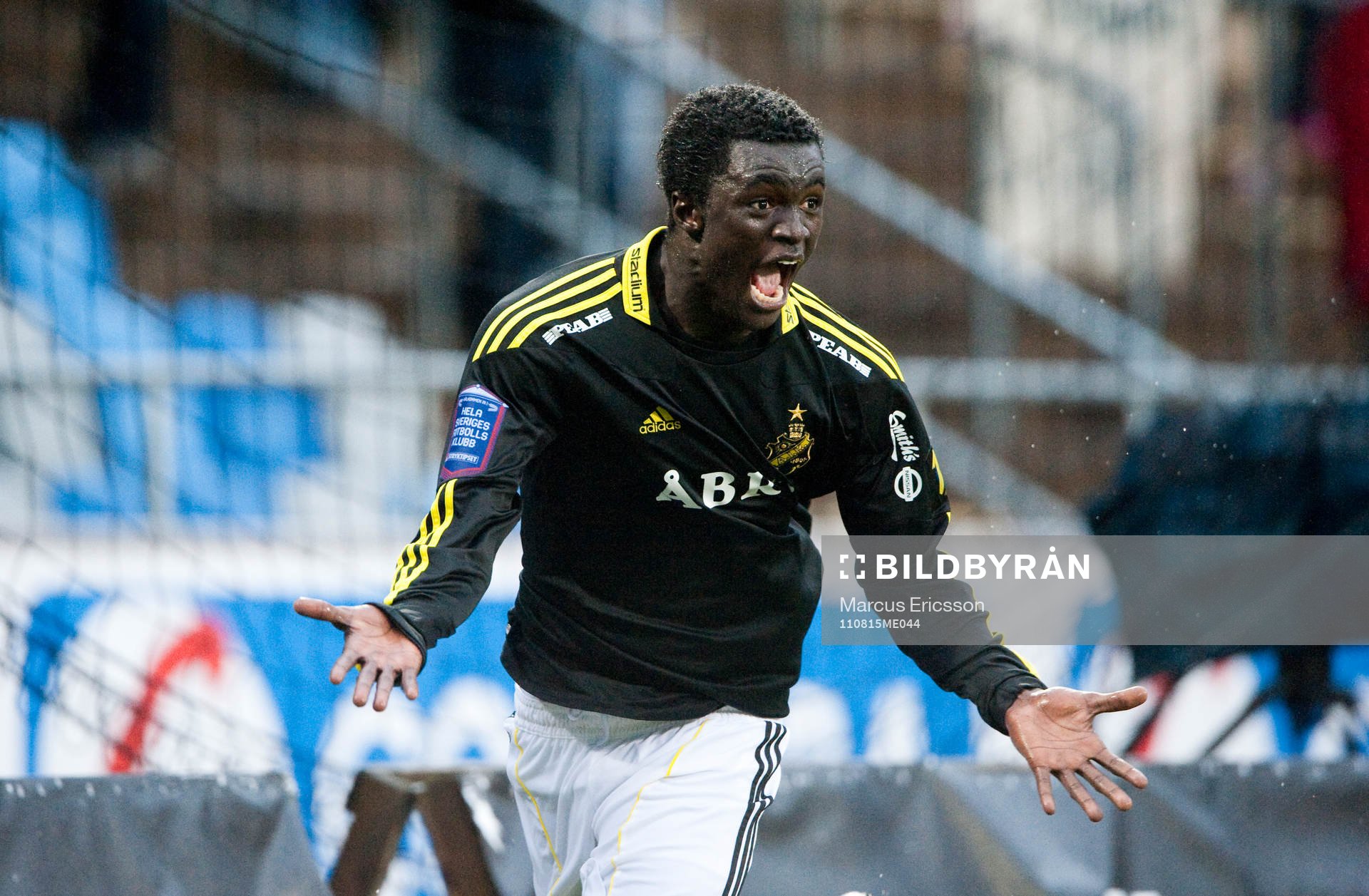 Kwame Karikari, glädje, jubel