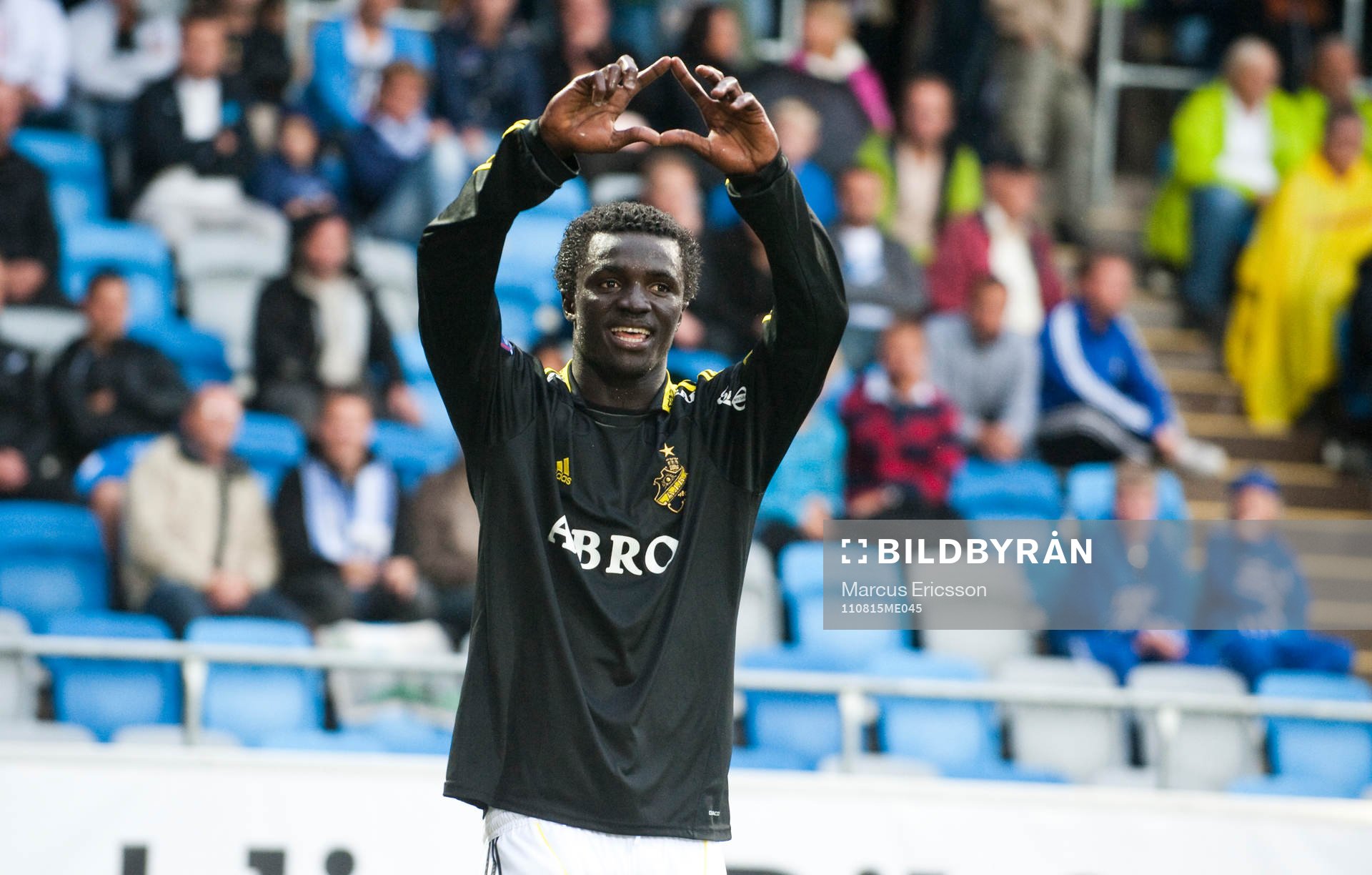 Kwame Karikari, glädje, jubel