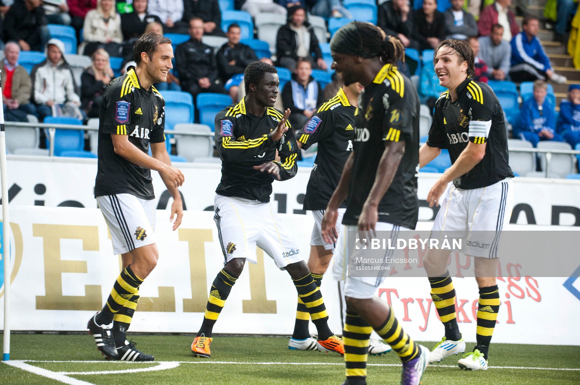 Kwame Karikari, glädje, jubel