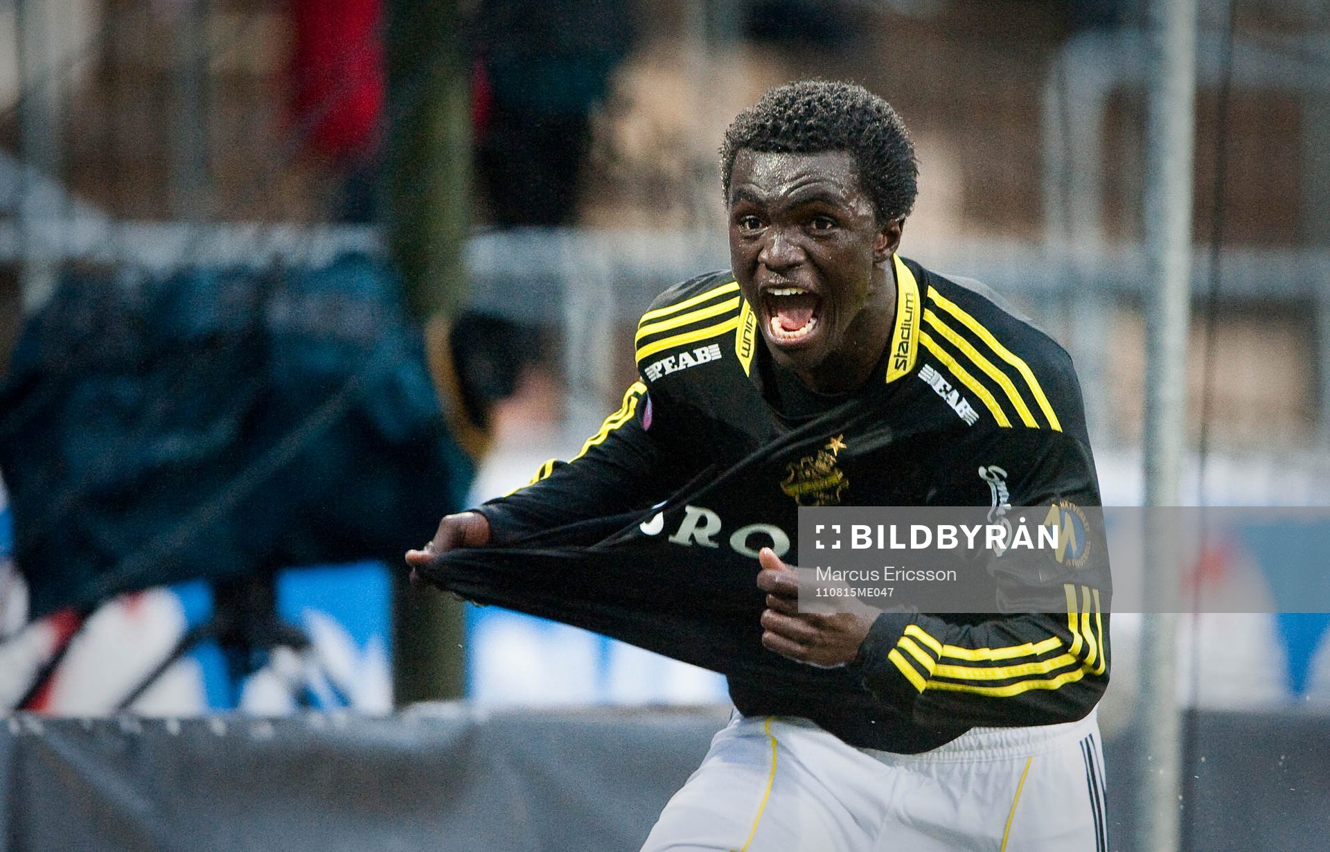 Kwame Karikari, glädje, jubel