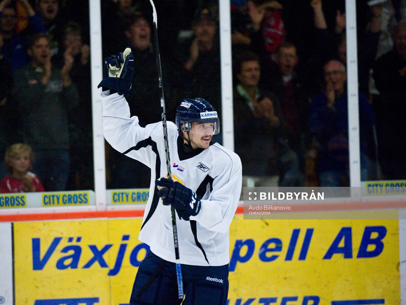 Björn Karlsson, jubel, Växjö