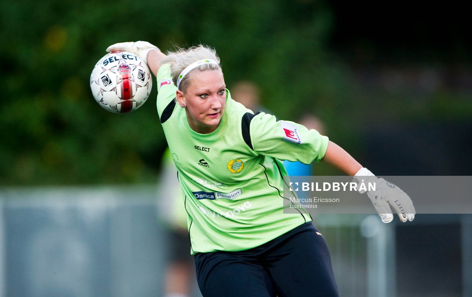 Veronica Arneflod, målvakt Hammarby