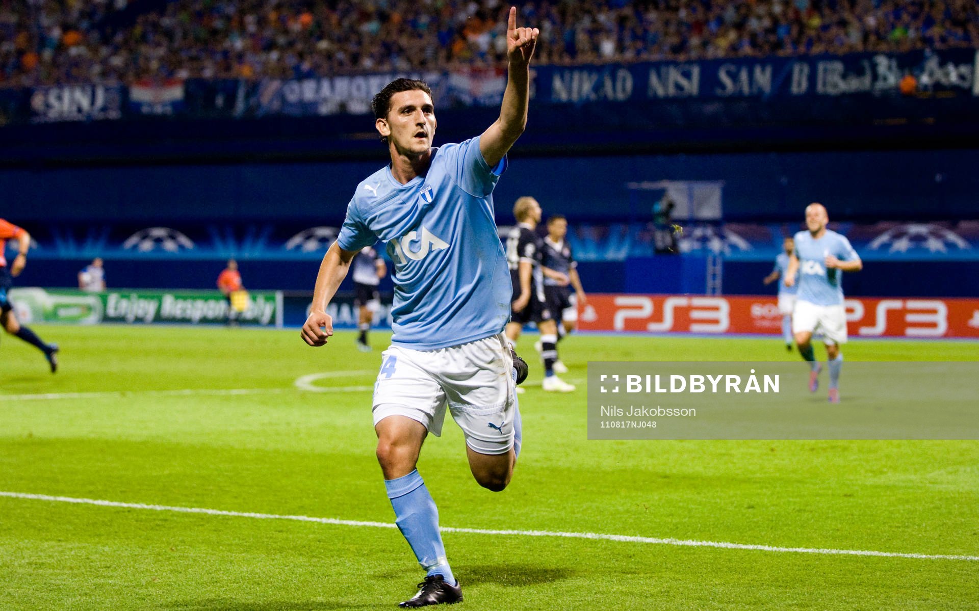 Fotboll, kval till Champions League, Dynamo Zagreb - Malmö