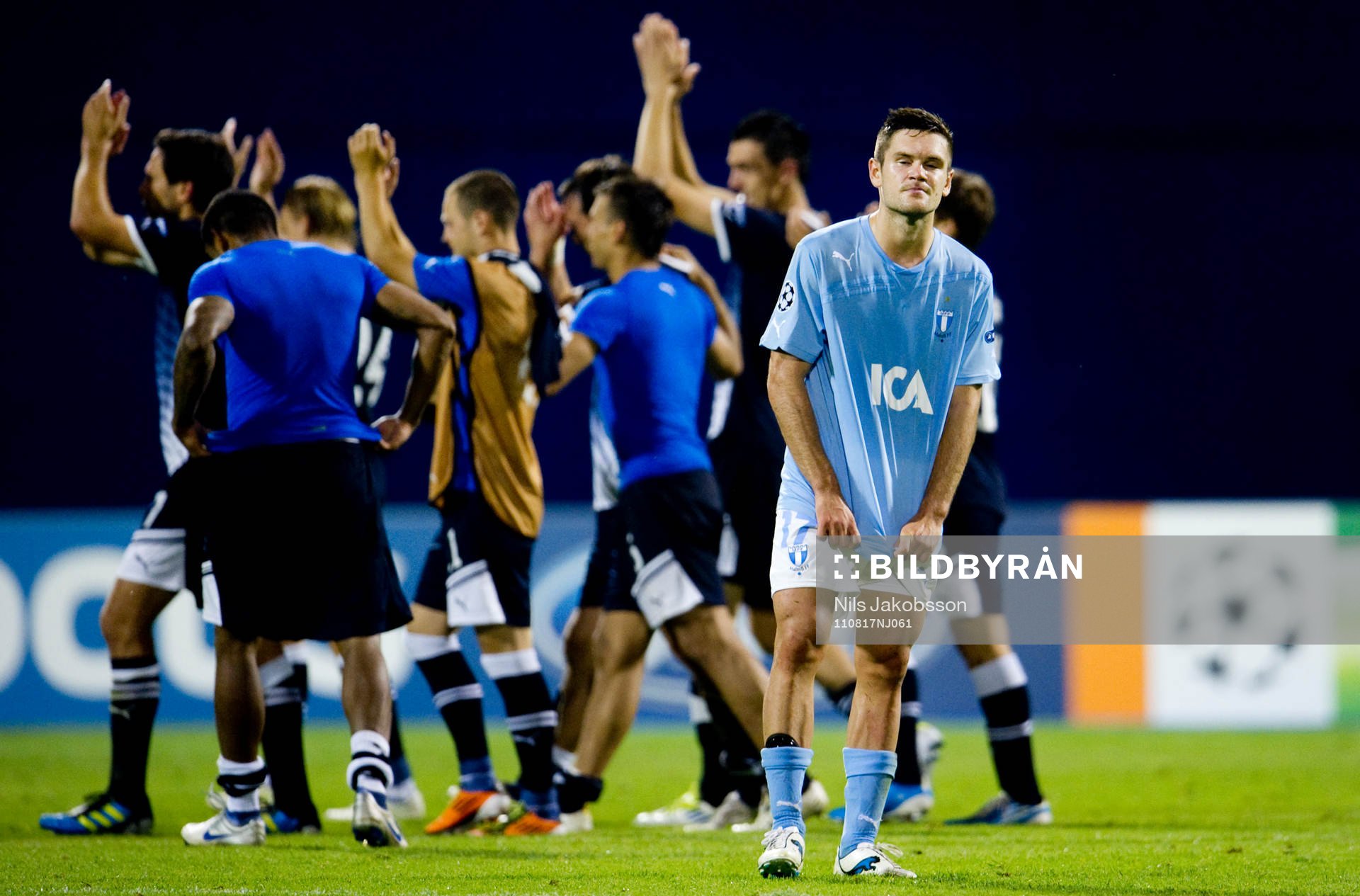 Fotboll, kval till Champions League, Dynamo Zagreb - Malmö