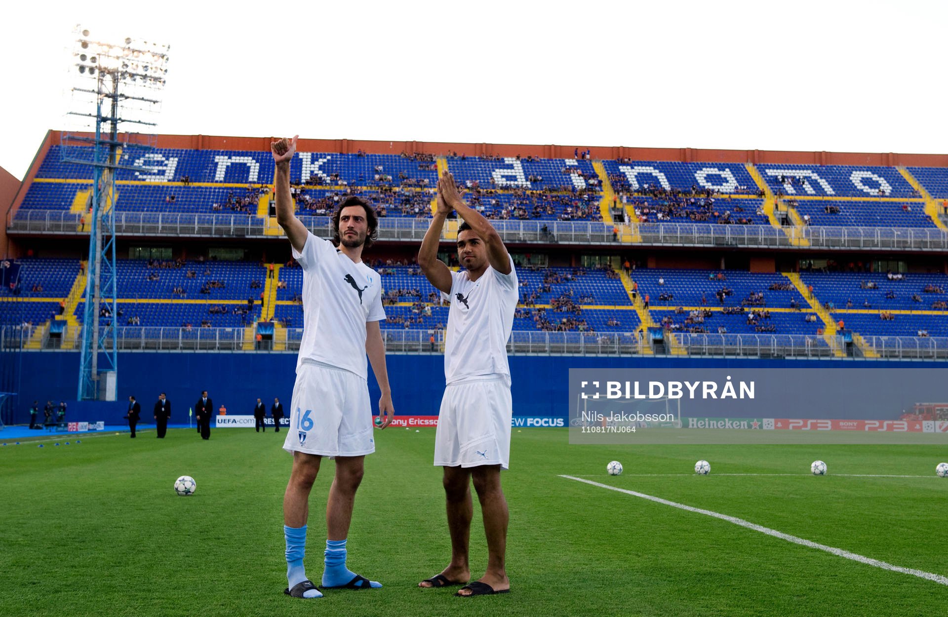Fotboll, kval till Champions League, Dynamo Zagreb - Malmö