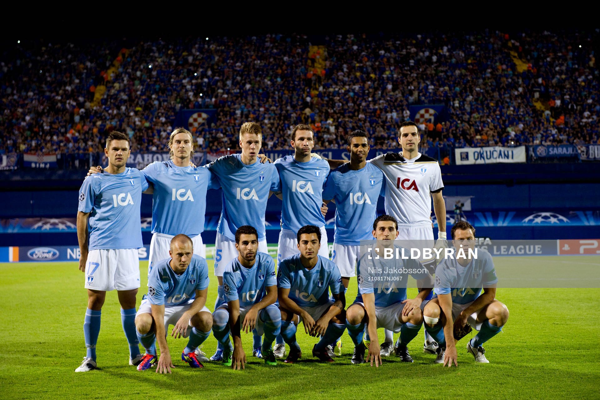 Fotboll, kval till Champions League, Dynamo Zagreb - Malmö