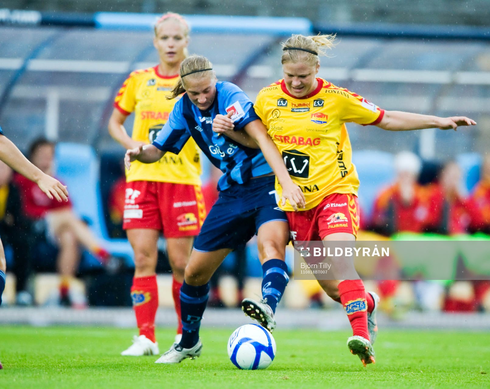  Matilda Rosqvist, Djurgården och Katrin Schmidt, Tyresö.