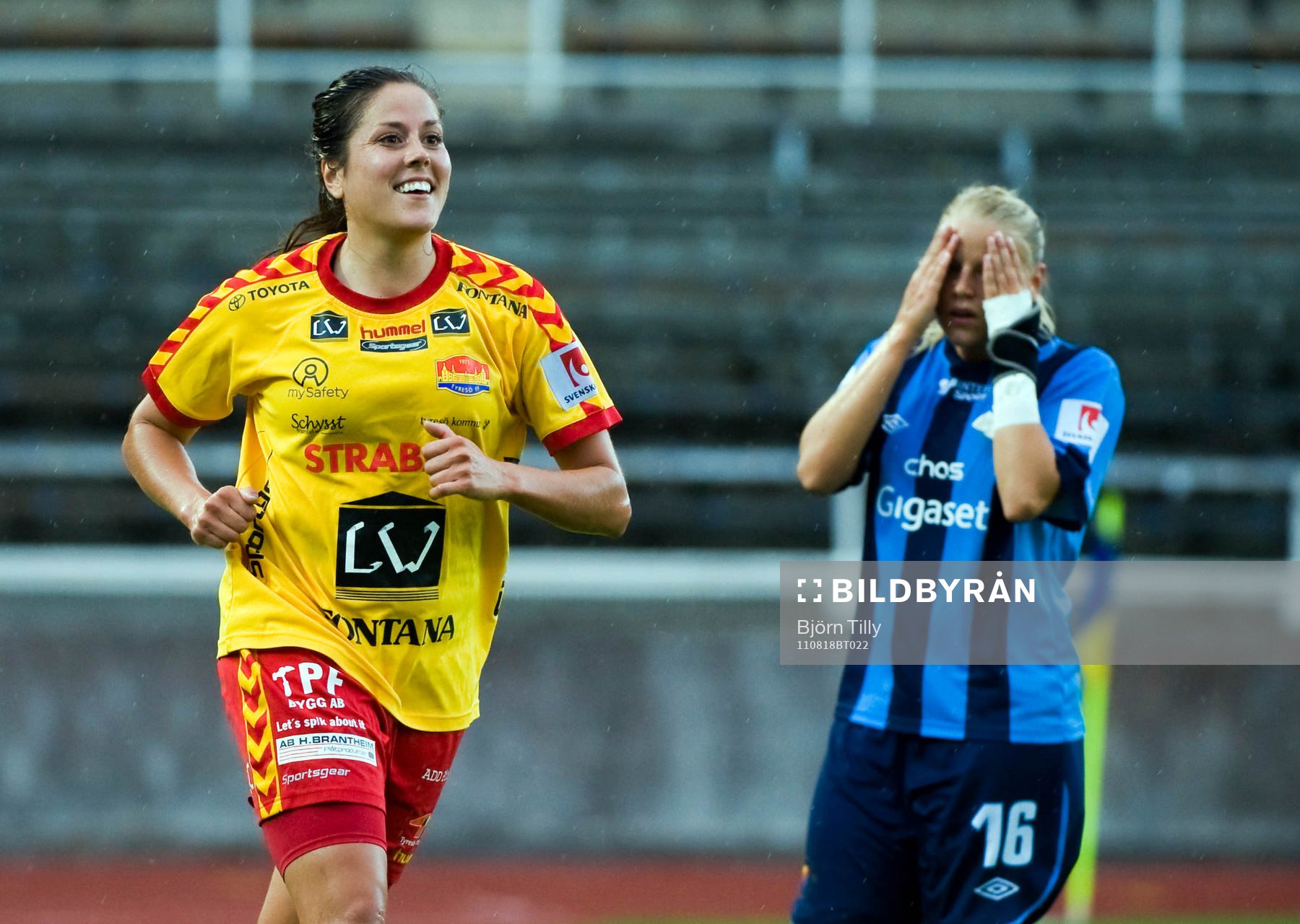 Madeleine Edlund, Tyresö och Sofia Nilsson, Djurgården