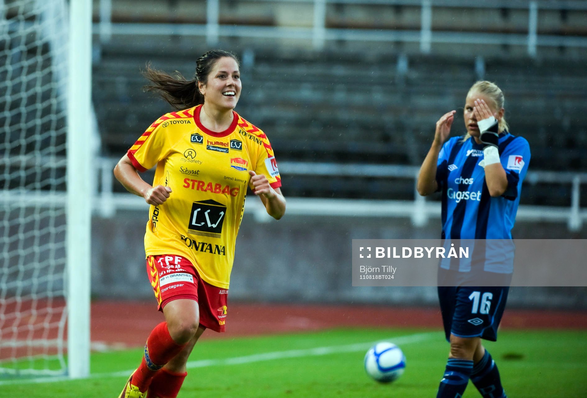 Madeleine Edlund, Tyresö och Sofia Nilsson, Djurgården