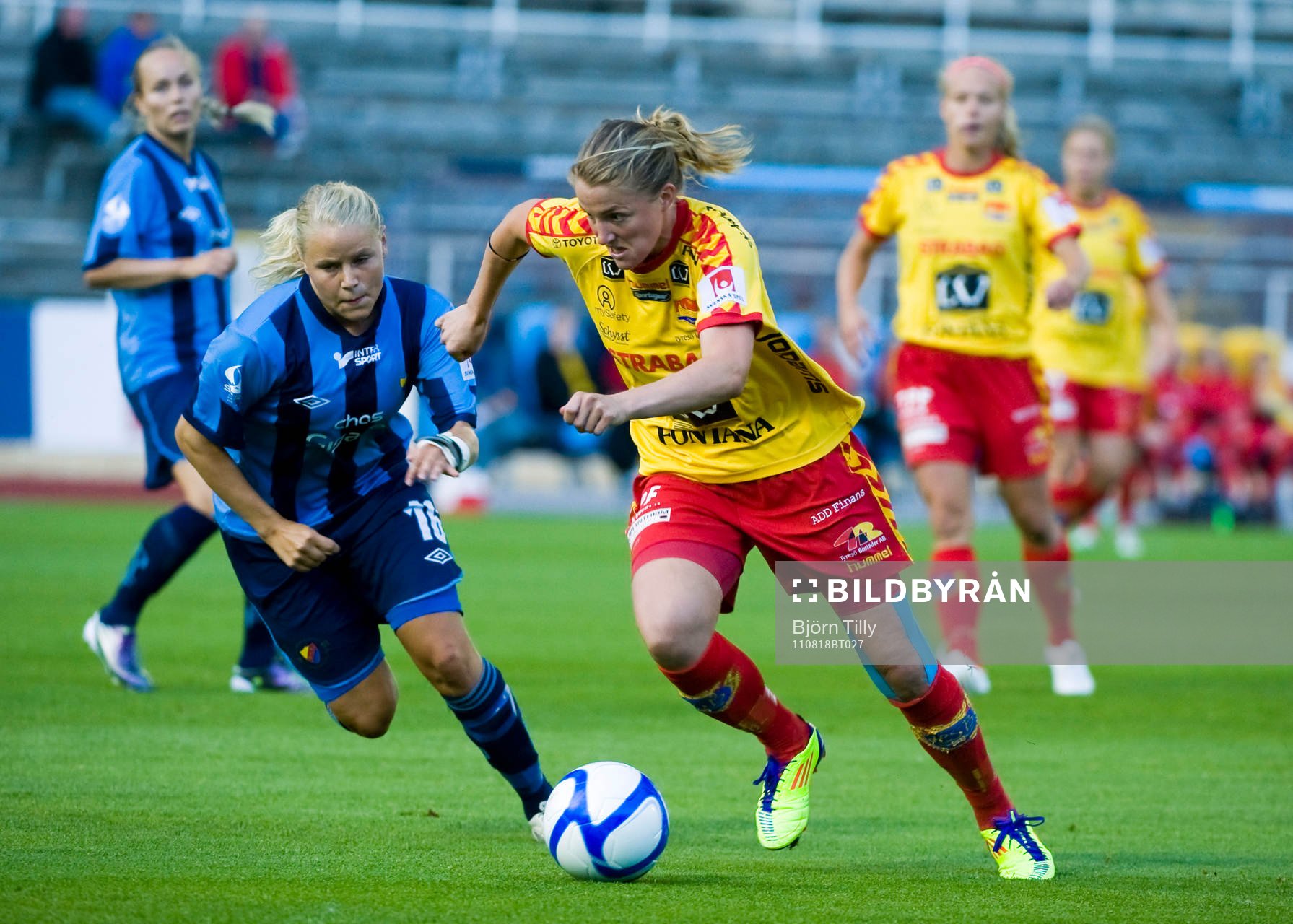 Sofia Nilsson, Djurgårde och Kirsten van de Ven, Tyresö