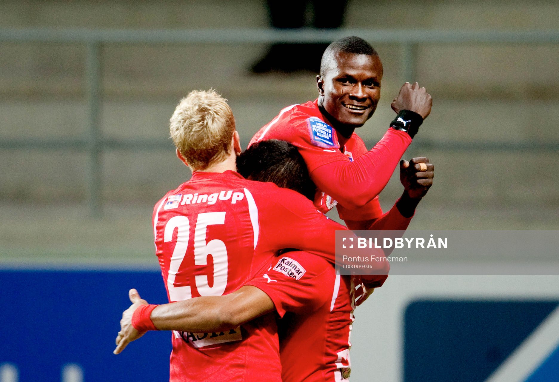 Abiola Dauda, Kalmar, Jubel