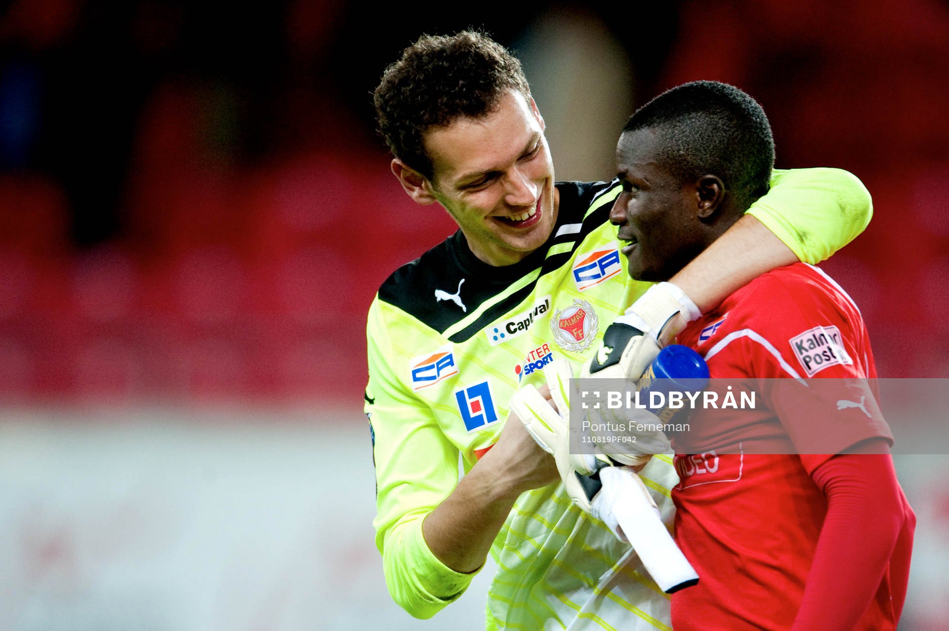 Etrit Berisha, målvakt, Abiola Dauda, kalmar, Jubel