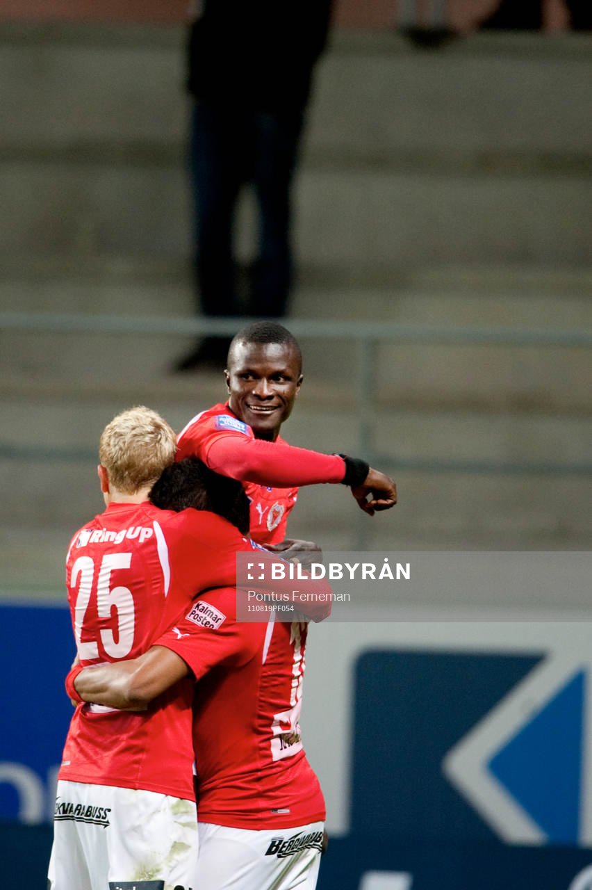 Abiola Dauda, Kalmar, jubel
