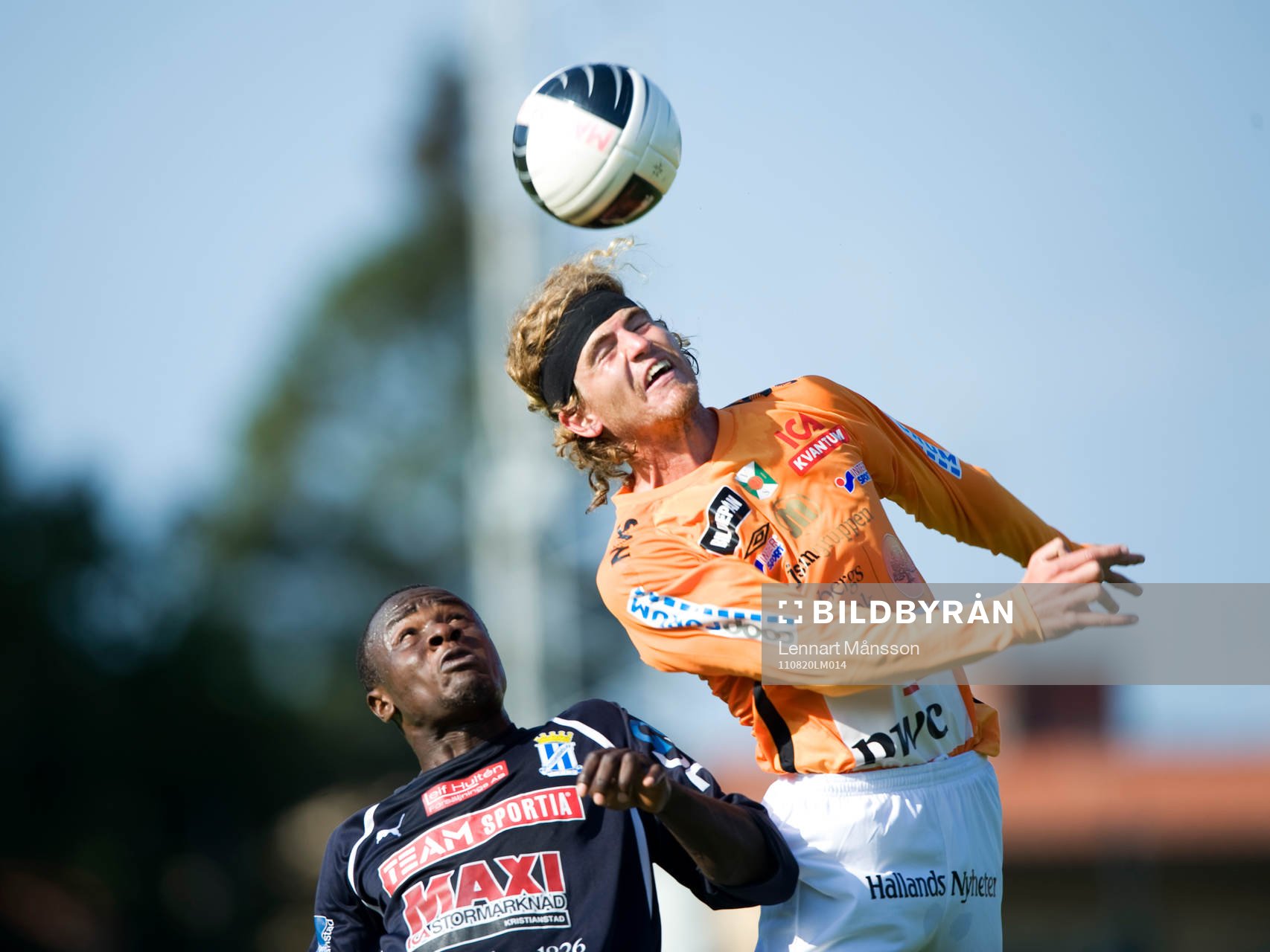 Peter Nsima, Kristianstad och  Jonatan Levi, Varberg