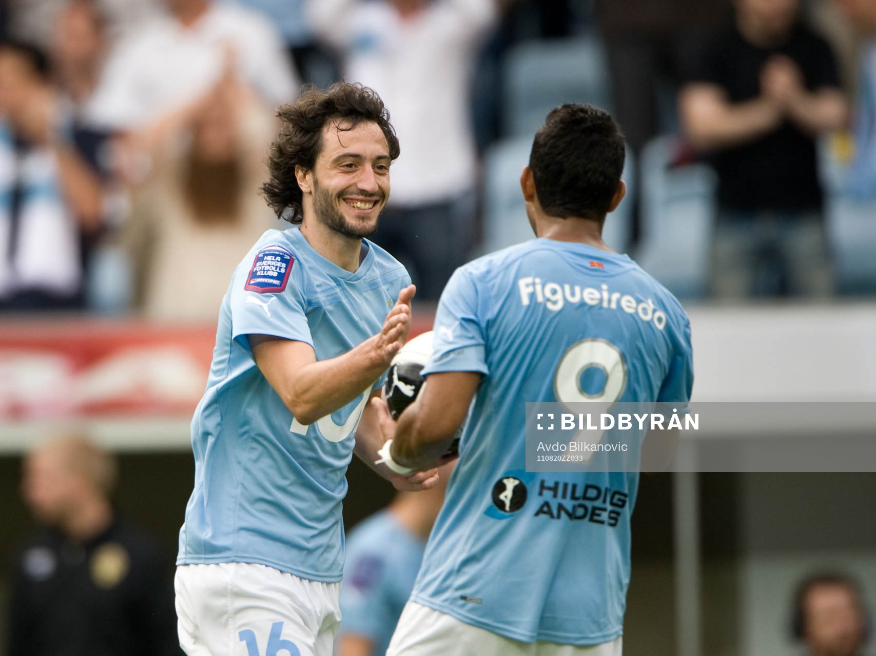 Yago Fernandez, Wilton Figueiredo, jubel, Malmö
