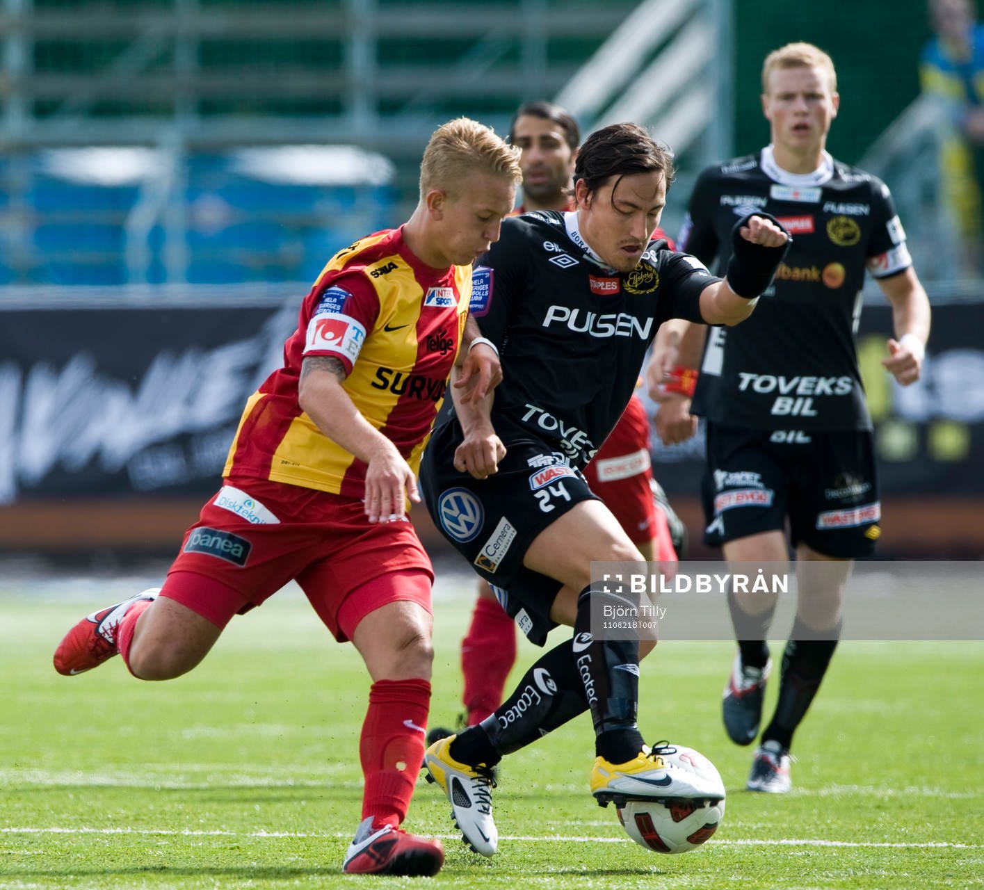 Alexander Michel, Syrianska och Stefan Ishizaki, Elfsborg