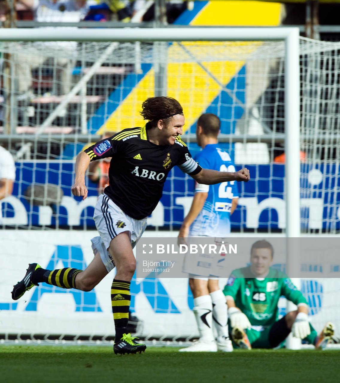Nils-Eric Johansson, AIK, jubel